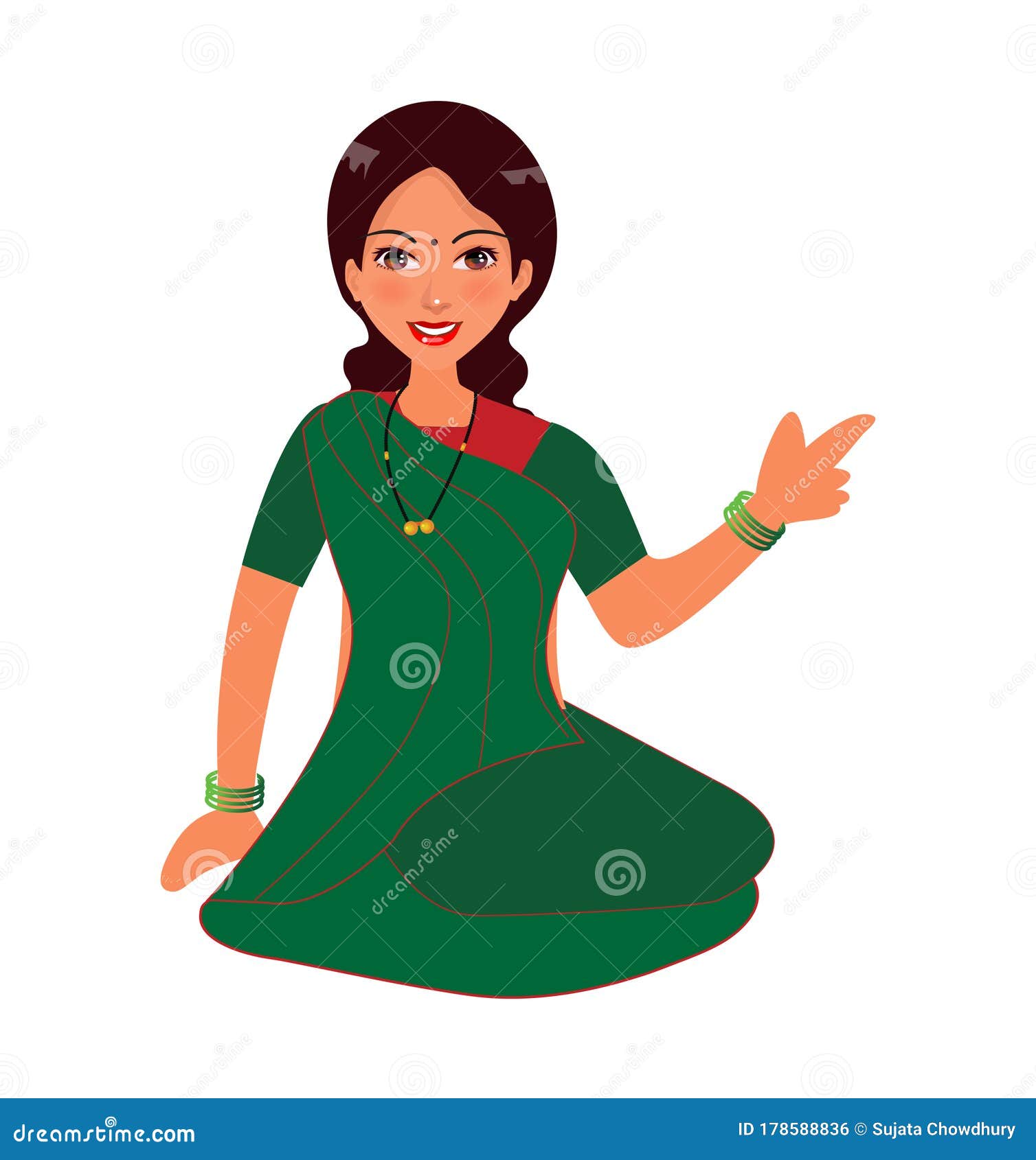 Village Woman Clipart Gif