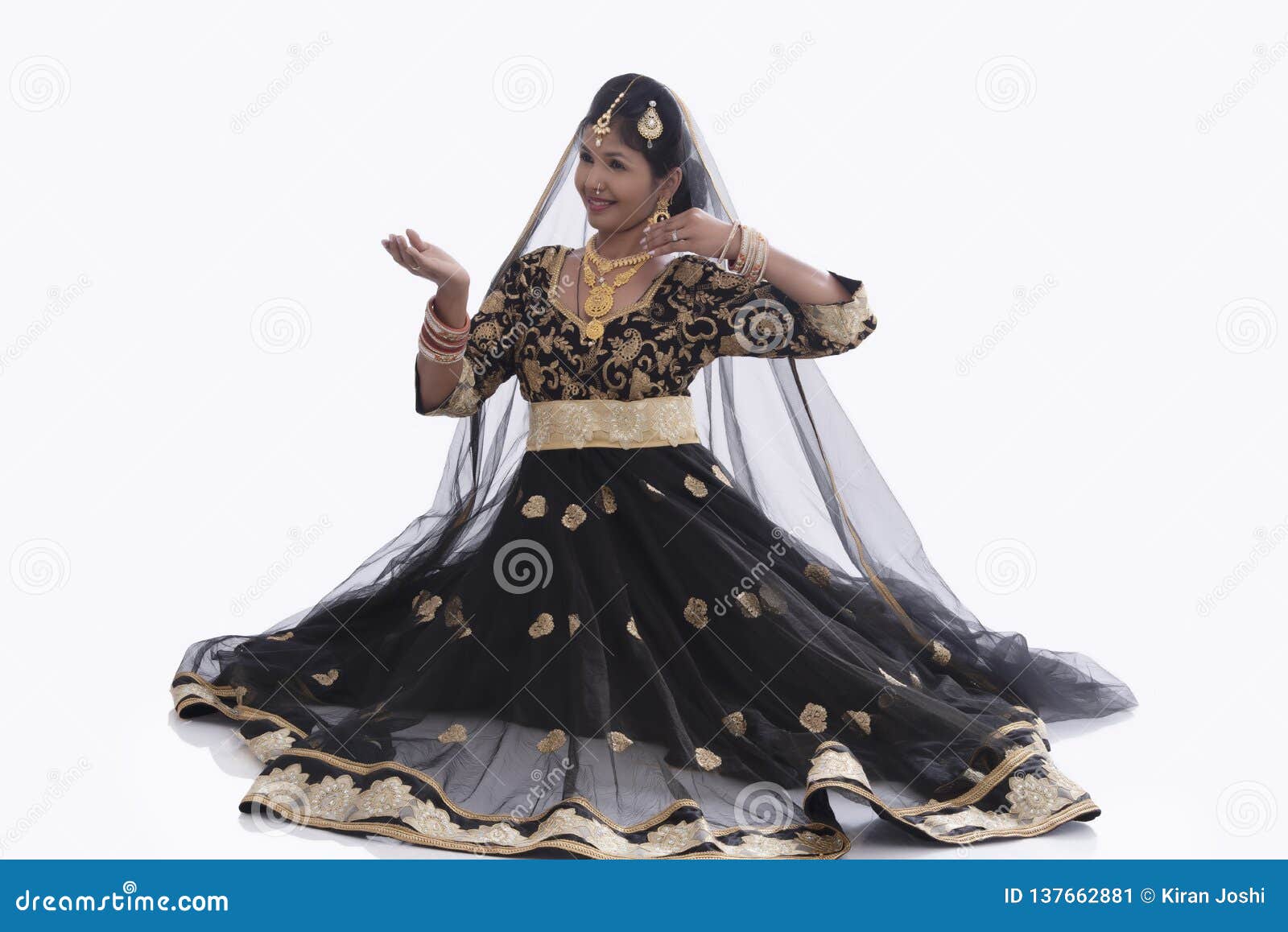 anarkali dance dress