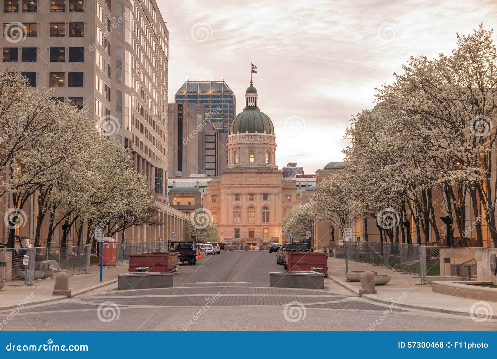 the indiana statehouse