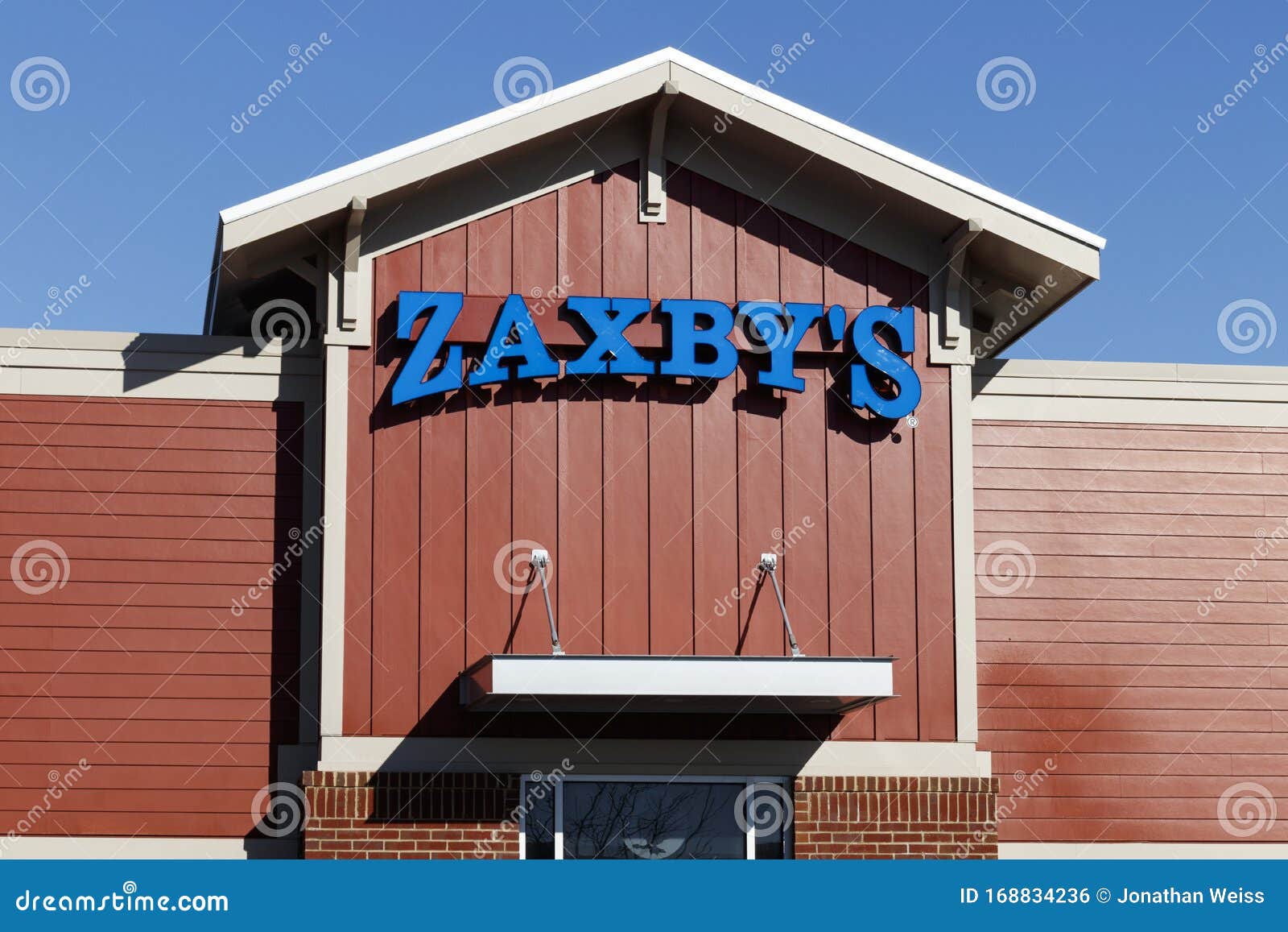 Zaxby`s Chicken Restaurant Drive Thru. Zaxby`s Has Over 900 Locations