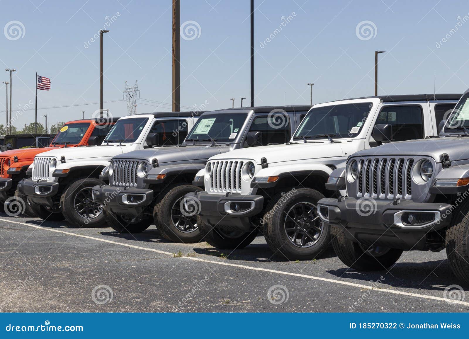 Jeep Wrangler Display at a Chrysler Jeep Dealership. the Stellantis  Subsidiaries of FCA are Chrysler, Dodge, Jeep, and Ram Editorial  Photography - Image of mopar, fcau: 185270322