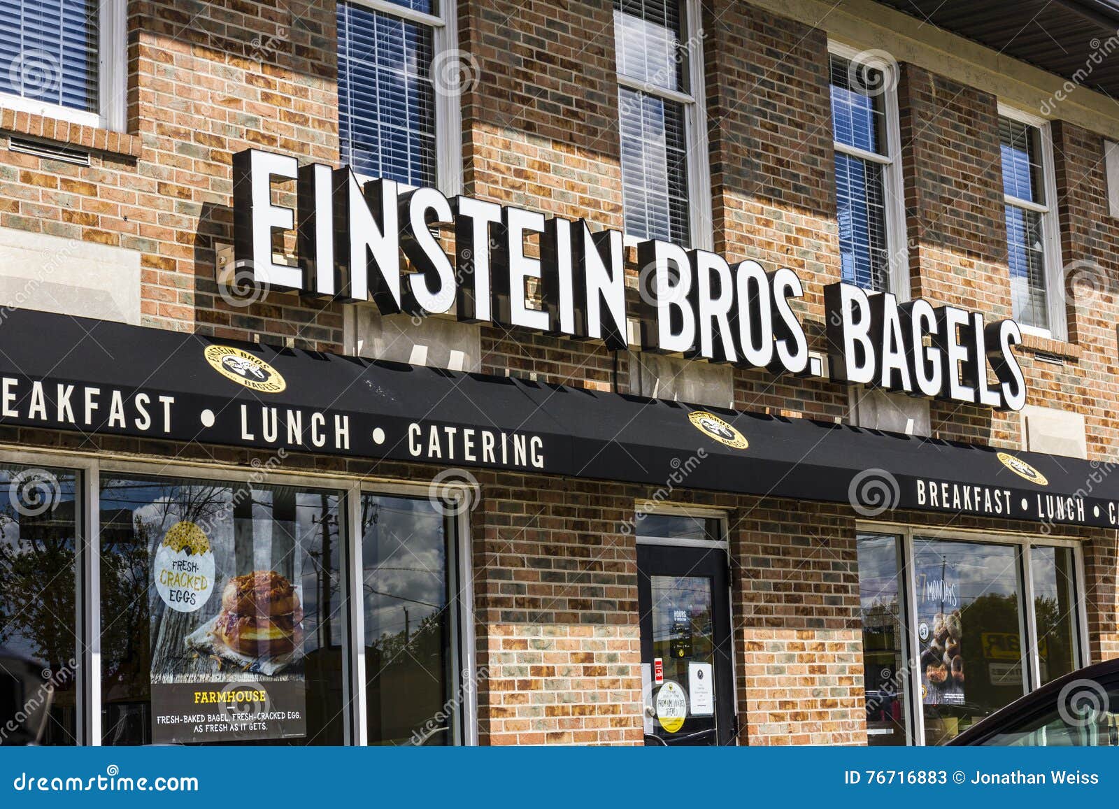 Indianapolis Circa September 2016 Einstein Bros. Bagels QuickCasual