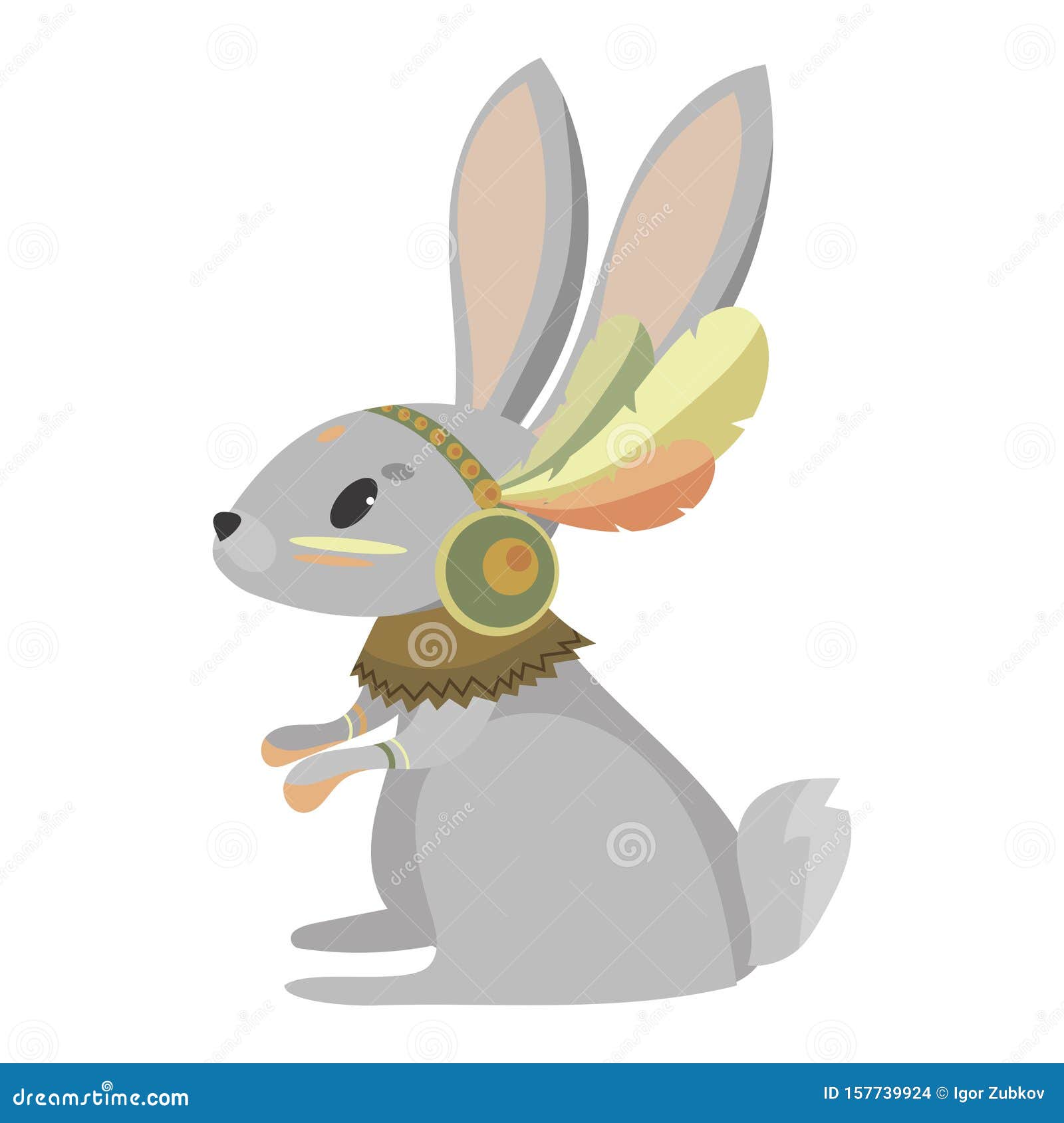 pix Disegno Lepre Per Bambini https it dreamstime com indiano di lepre da cartone animato illustrazione vettoriale un coniglio carino tacco con piume animali disegno per bambini zoo image157739924