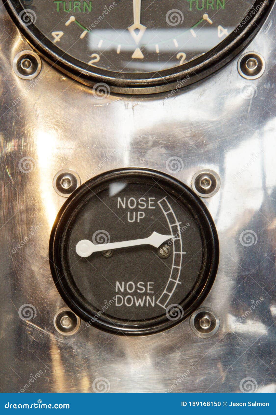 Indicator Dials on an Airplane Stock Photo Image of instrumental