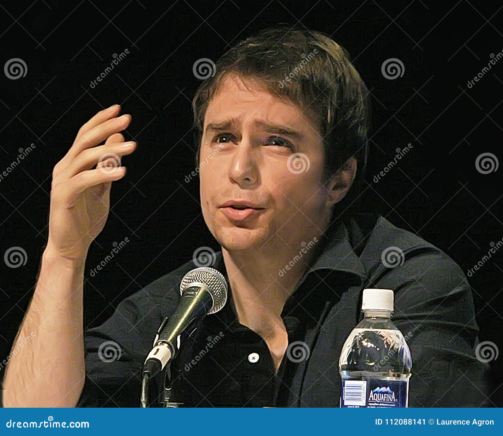 Indie Film Personality Sam Rockwell Editorial Photo Image of honest