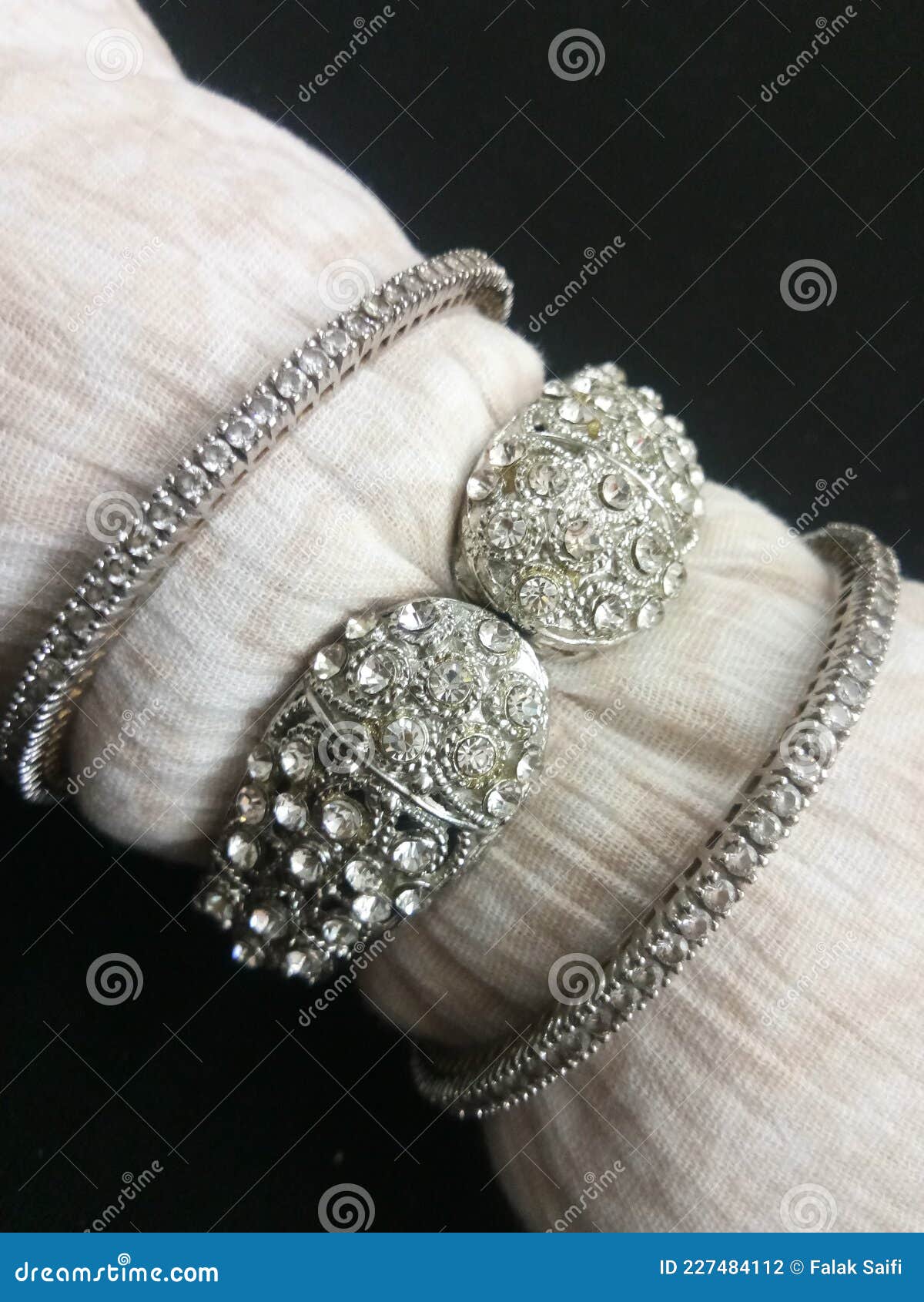 Bangles bracelet indiens Perlé doré Bracelets