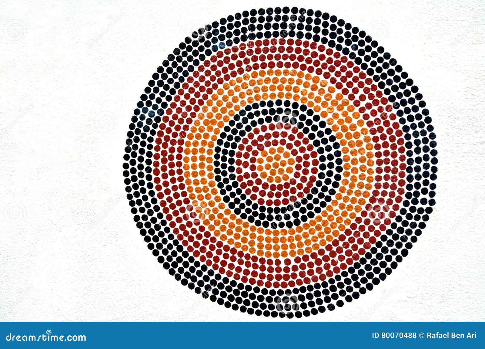 indigenous australian art dot painting.