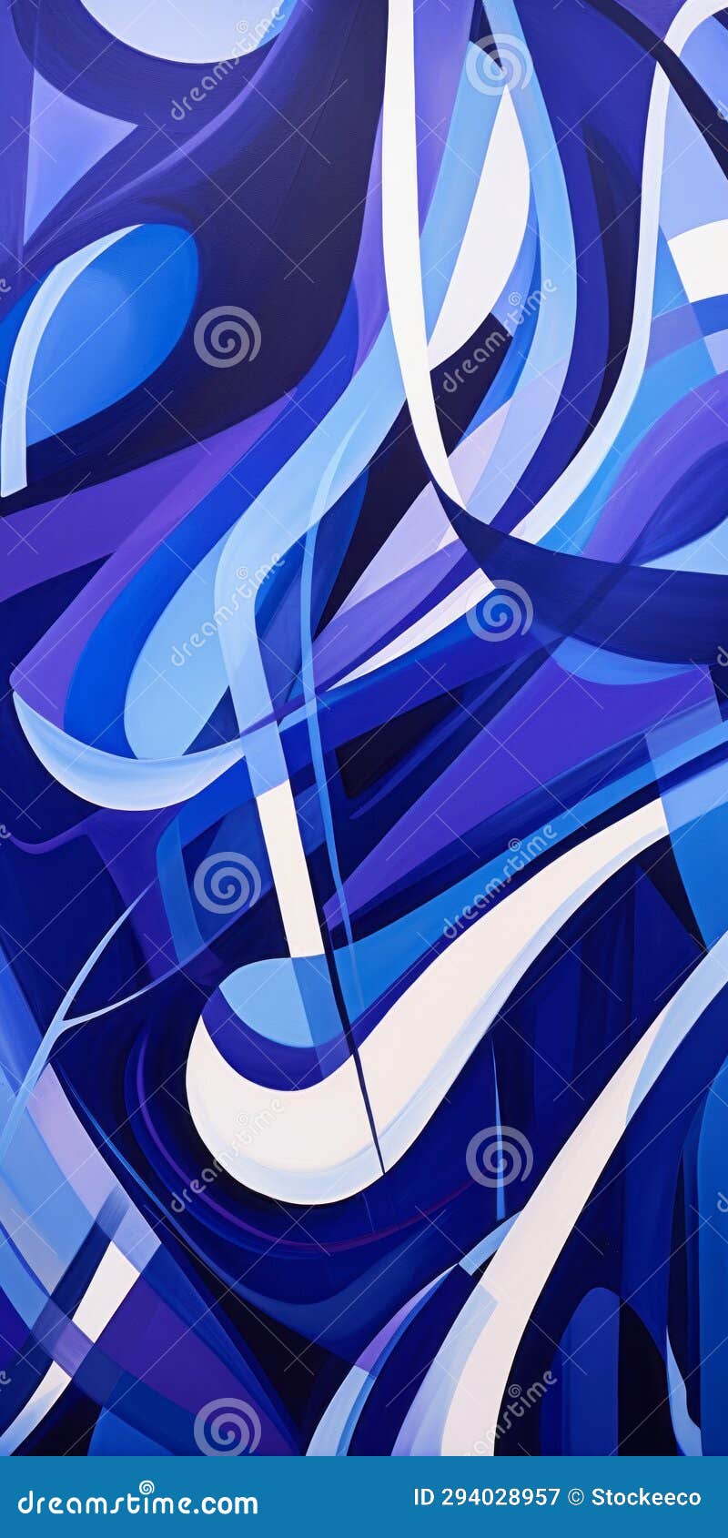 indigo and indigo: a musical color fields painting