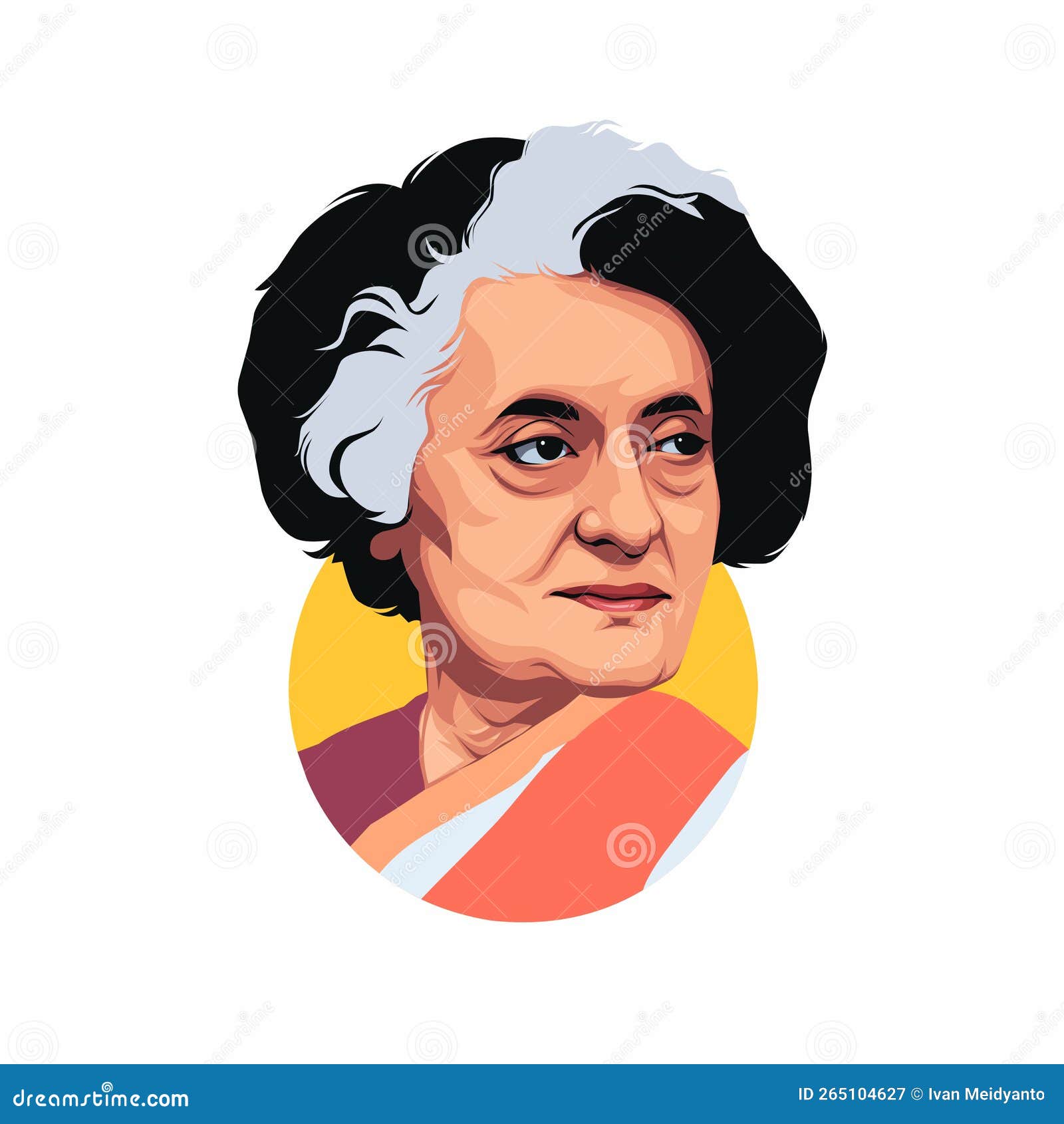 Prime Minister of India, Indira Gandhi, tries to charm an angry India.] -  ArchivesCanada