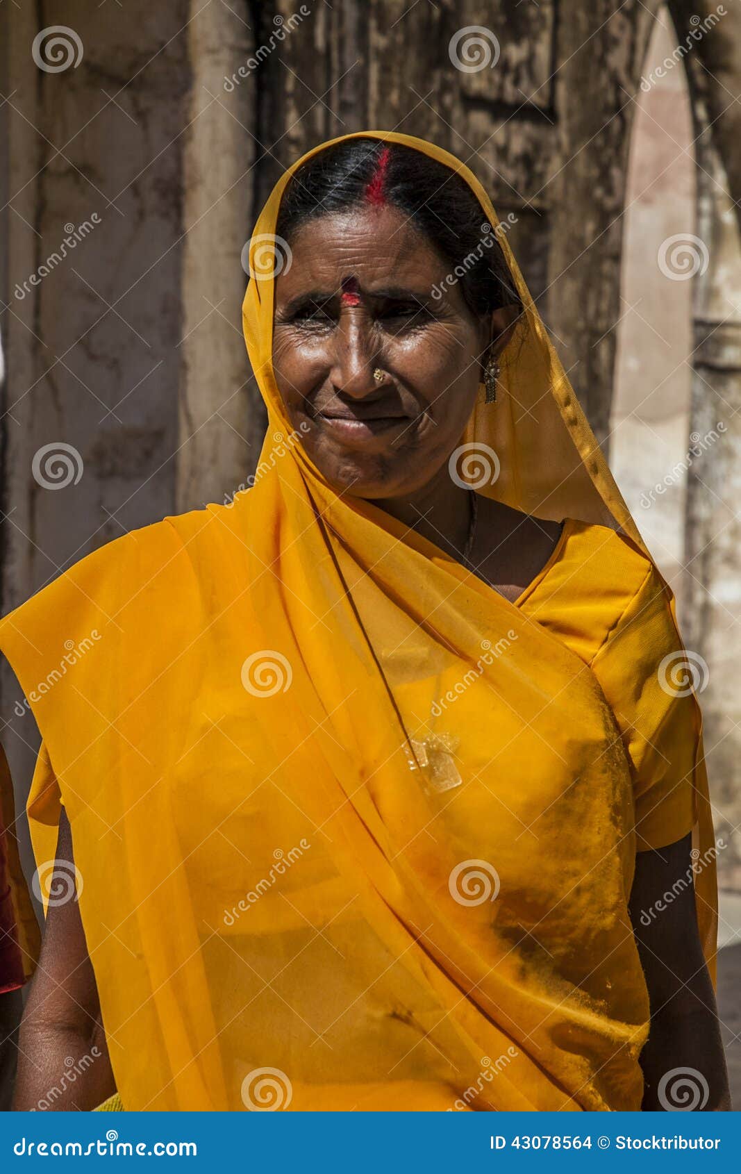 Indische Traditionelle Frau Redaktionelles Stockbild
