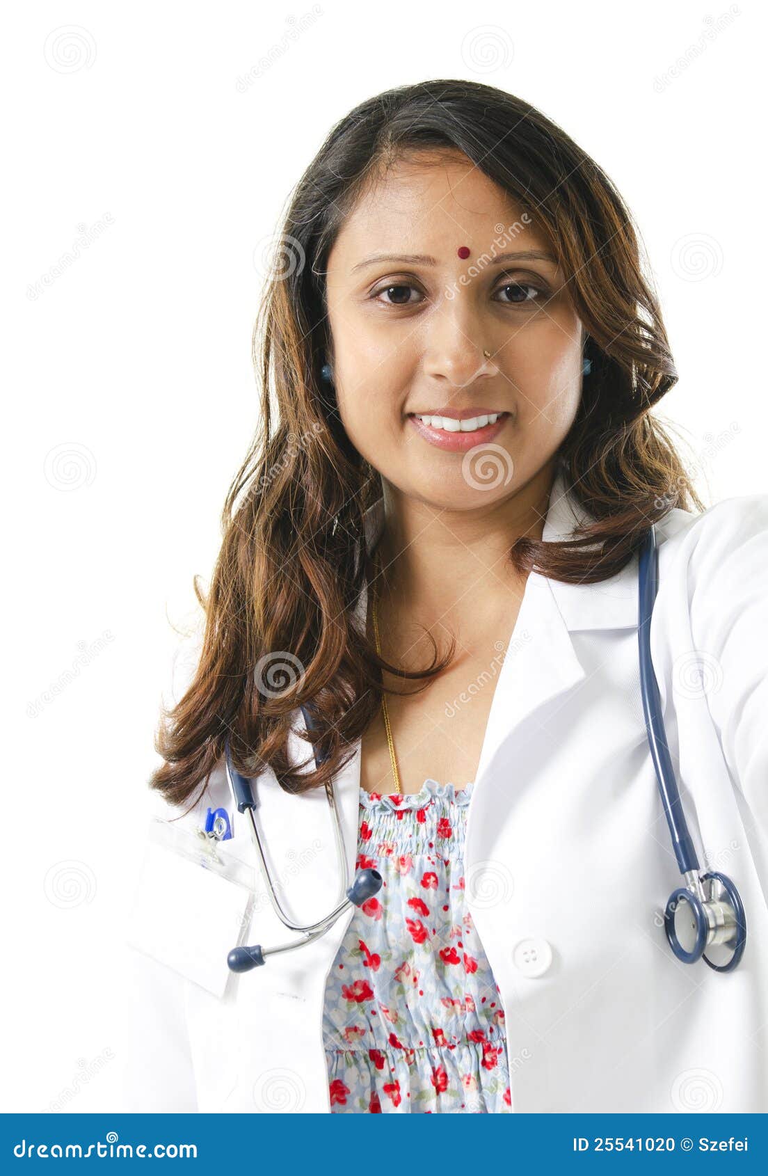Indischer Weiblicher Doktor Stockfoto Bild Von Leute Besetzung 25541020
