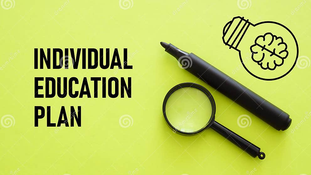 Individual Education Plan IEP Is Shown Using The Text Stock Image individual-education-plan-iep-is-shown-using-the-text-stock-image