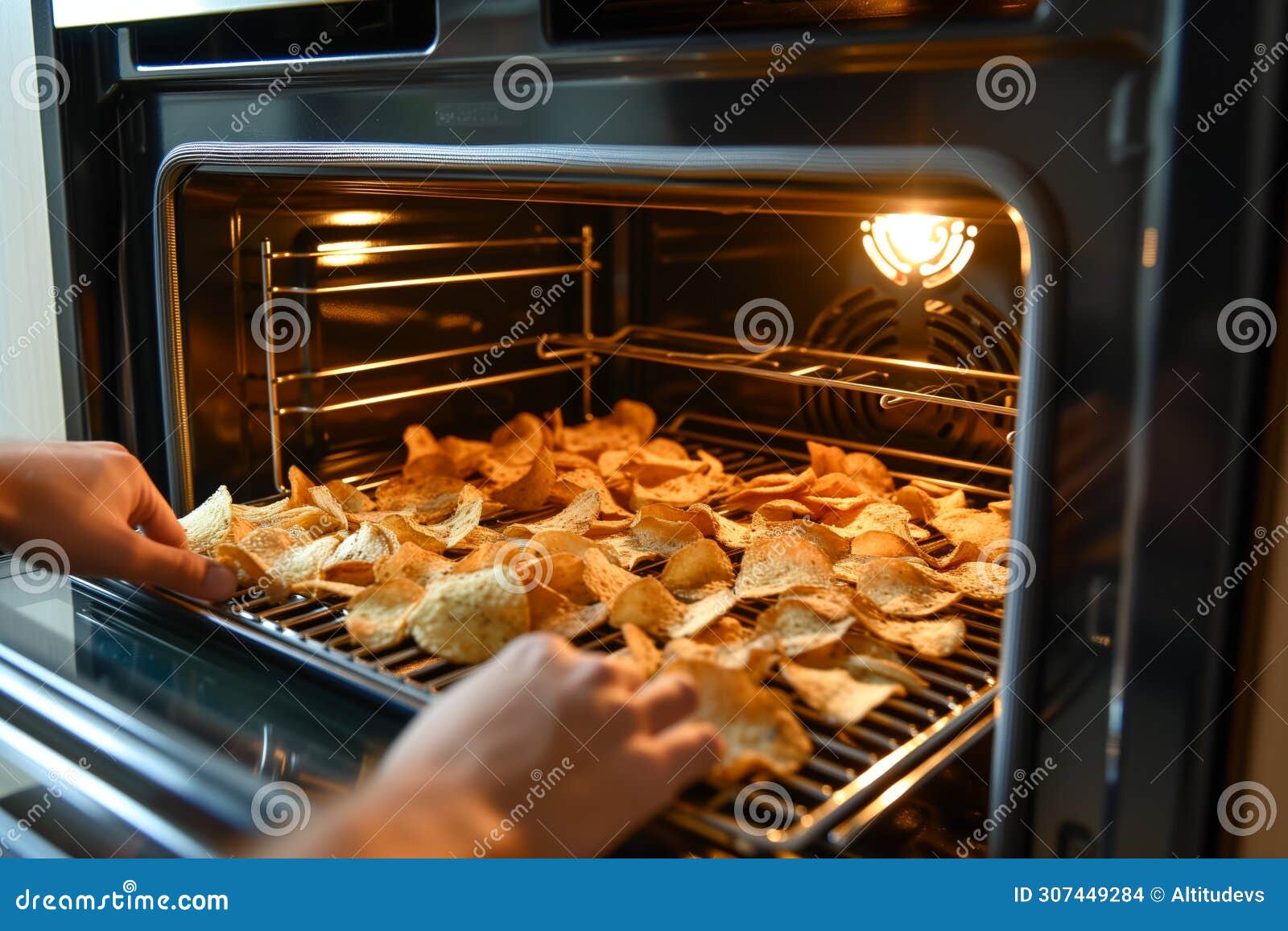 Individual Monitoring Oven Temperatures for Optimal Chip Baking 