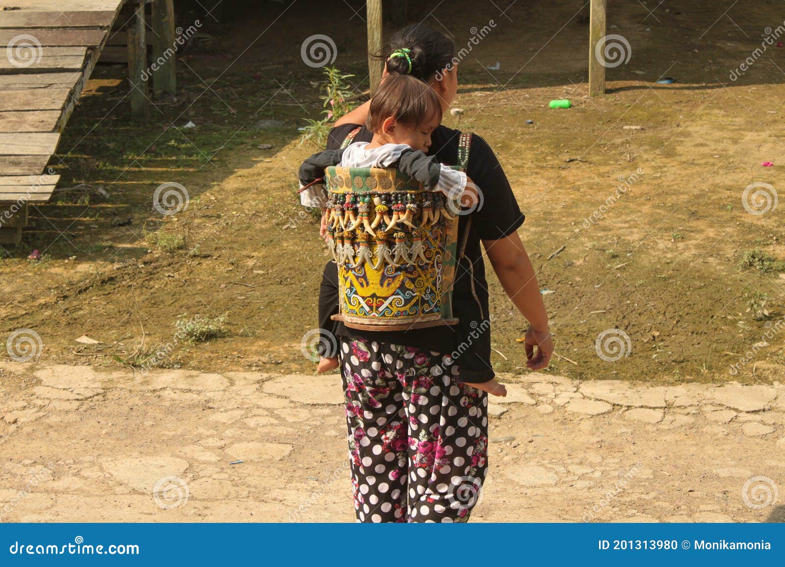 traditional baby carrier