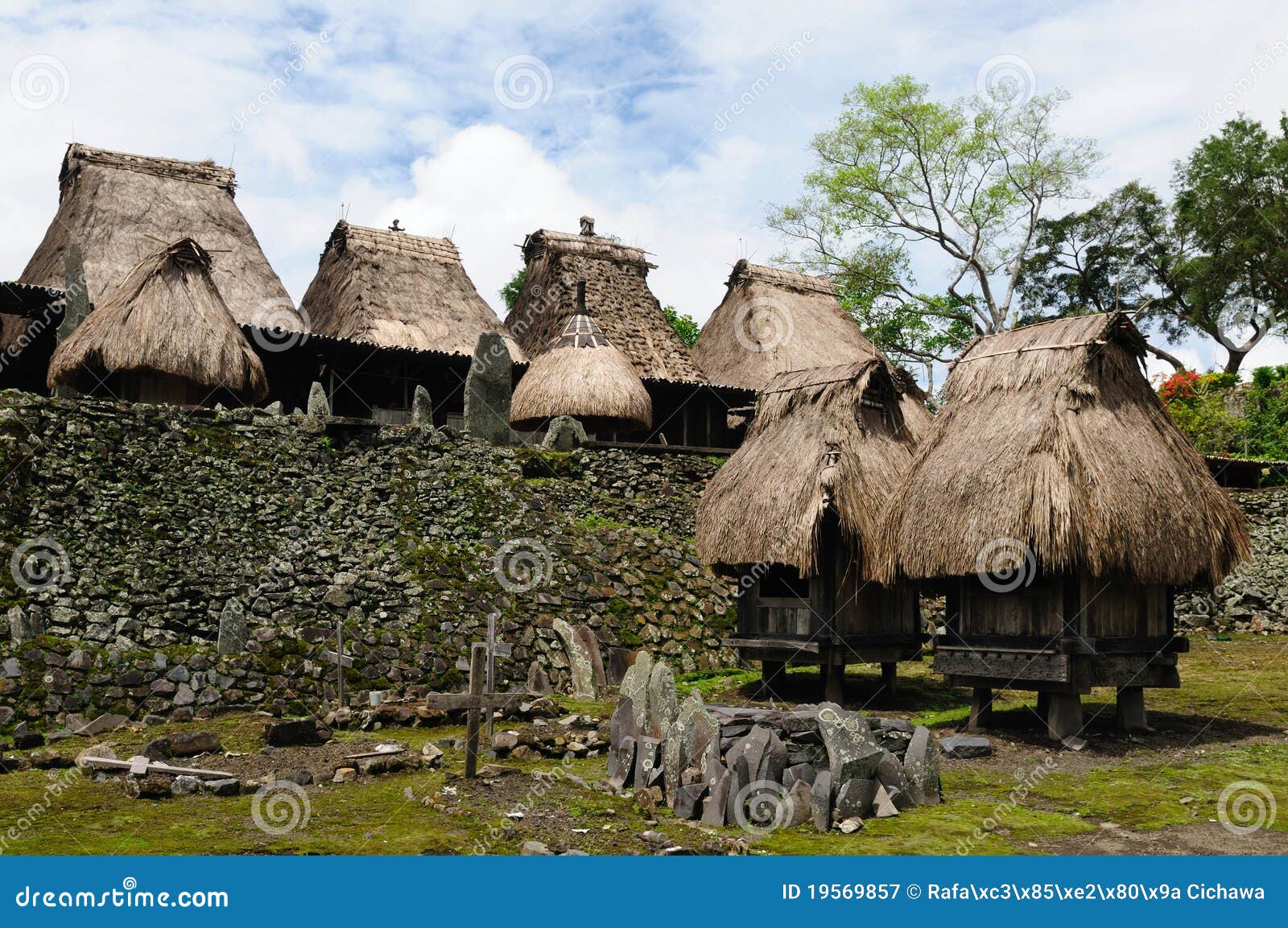 indonesia, flores, bena village