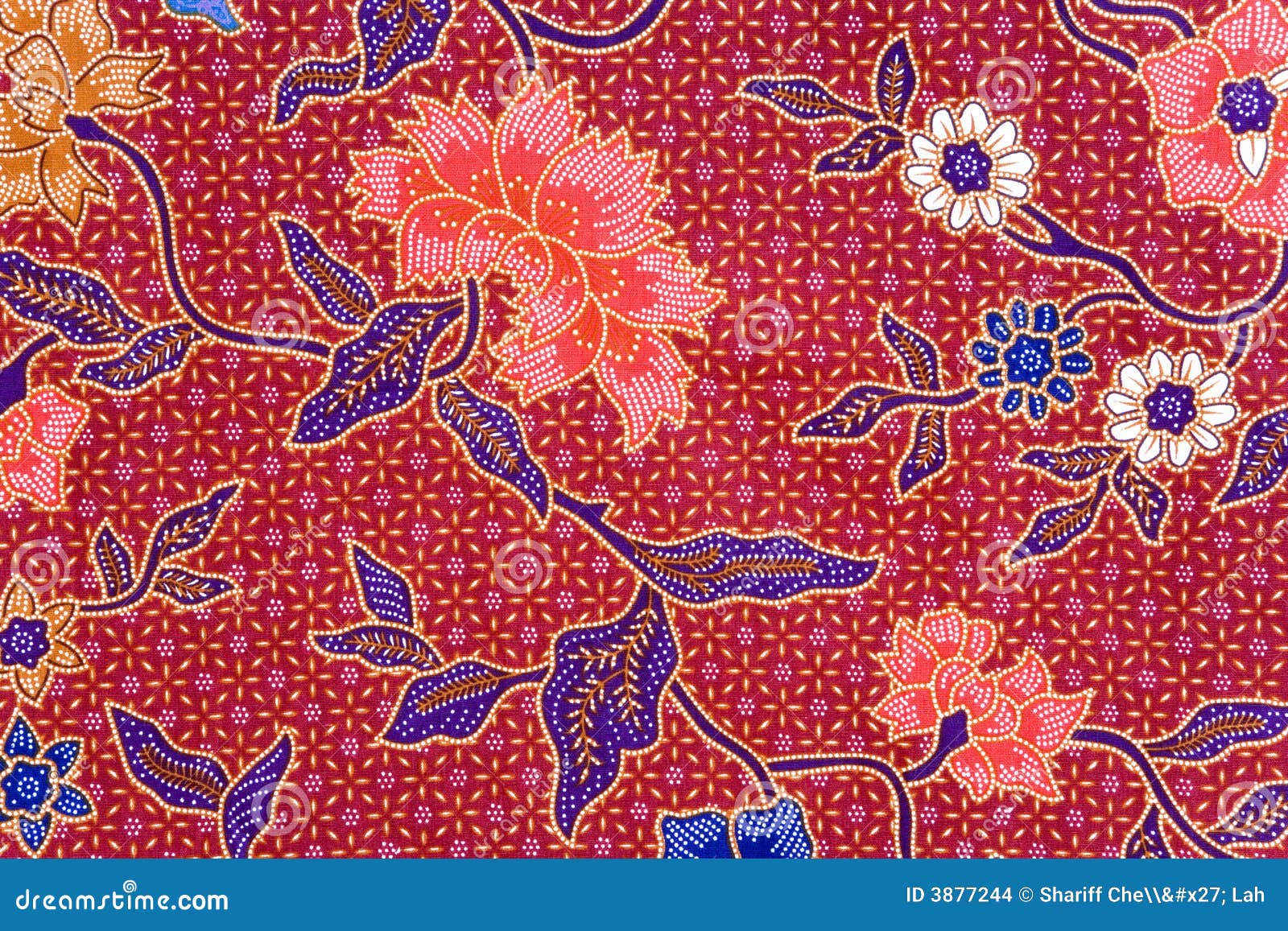  Indonesian  Batik  Sarong Stock Images Image  3877244