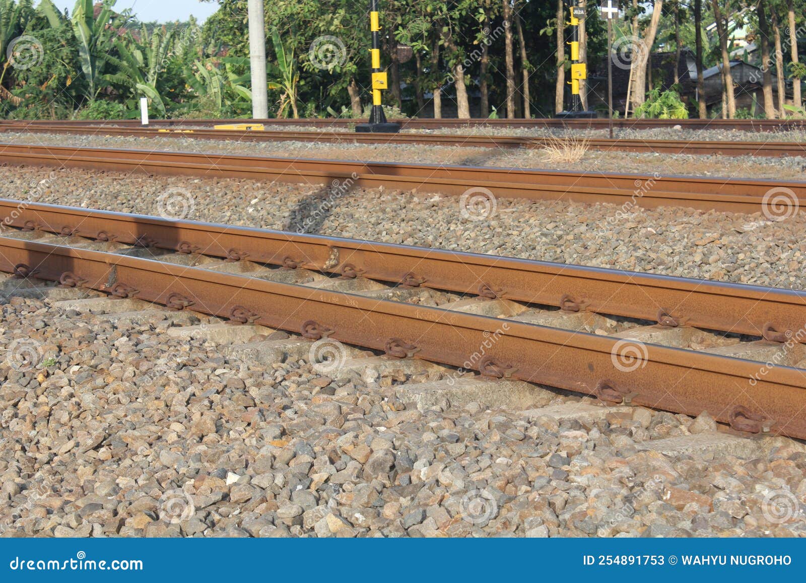 Indonesian Electric Train Rail Stock Image Image of indonesian, wire