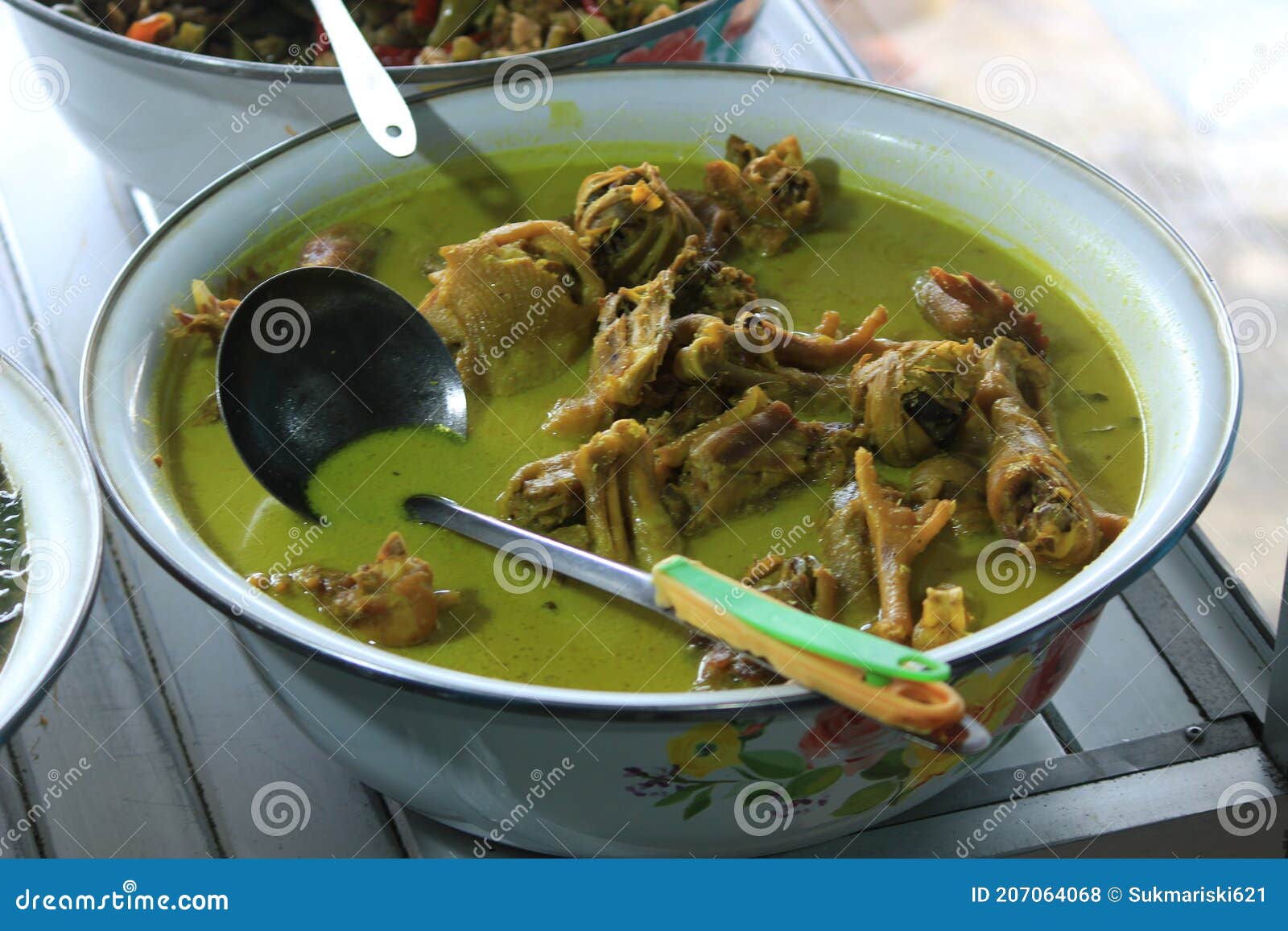 Indonesian Food Chicken Curry Stock Photo - Image of indonesian, curry