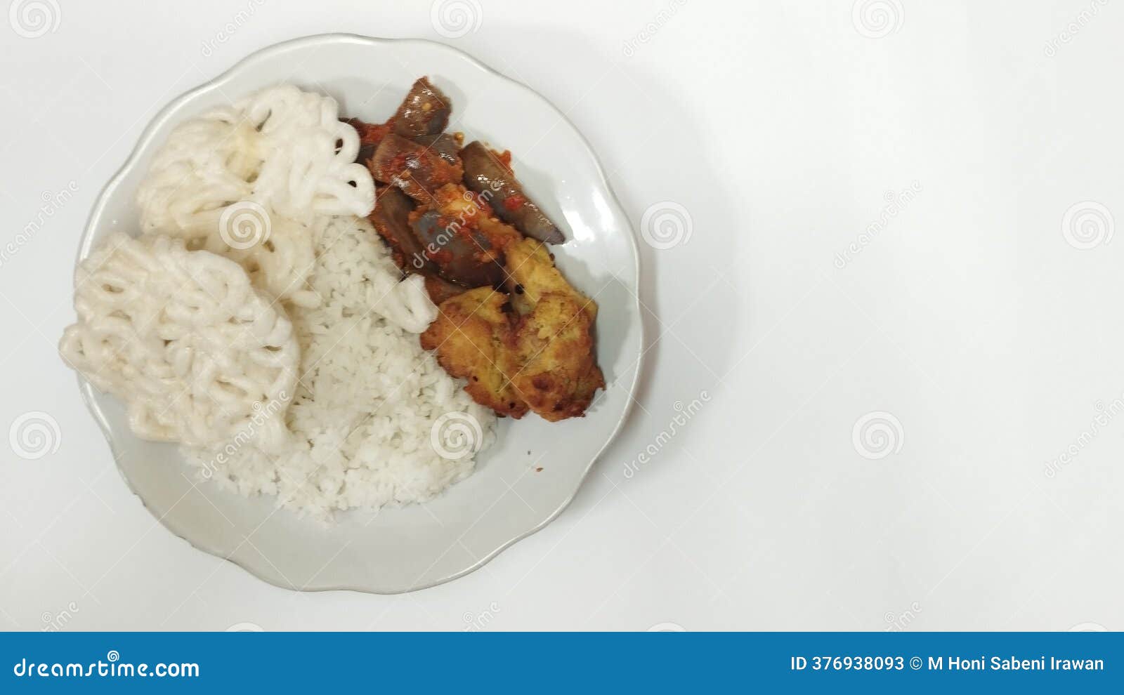 indonesian-rice-based-nasi-liwet-traditional-food-stock-photography
