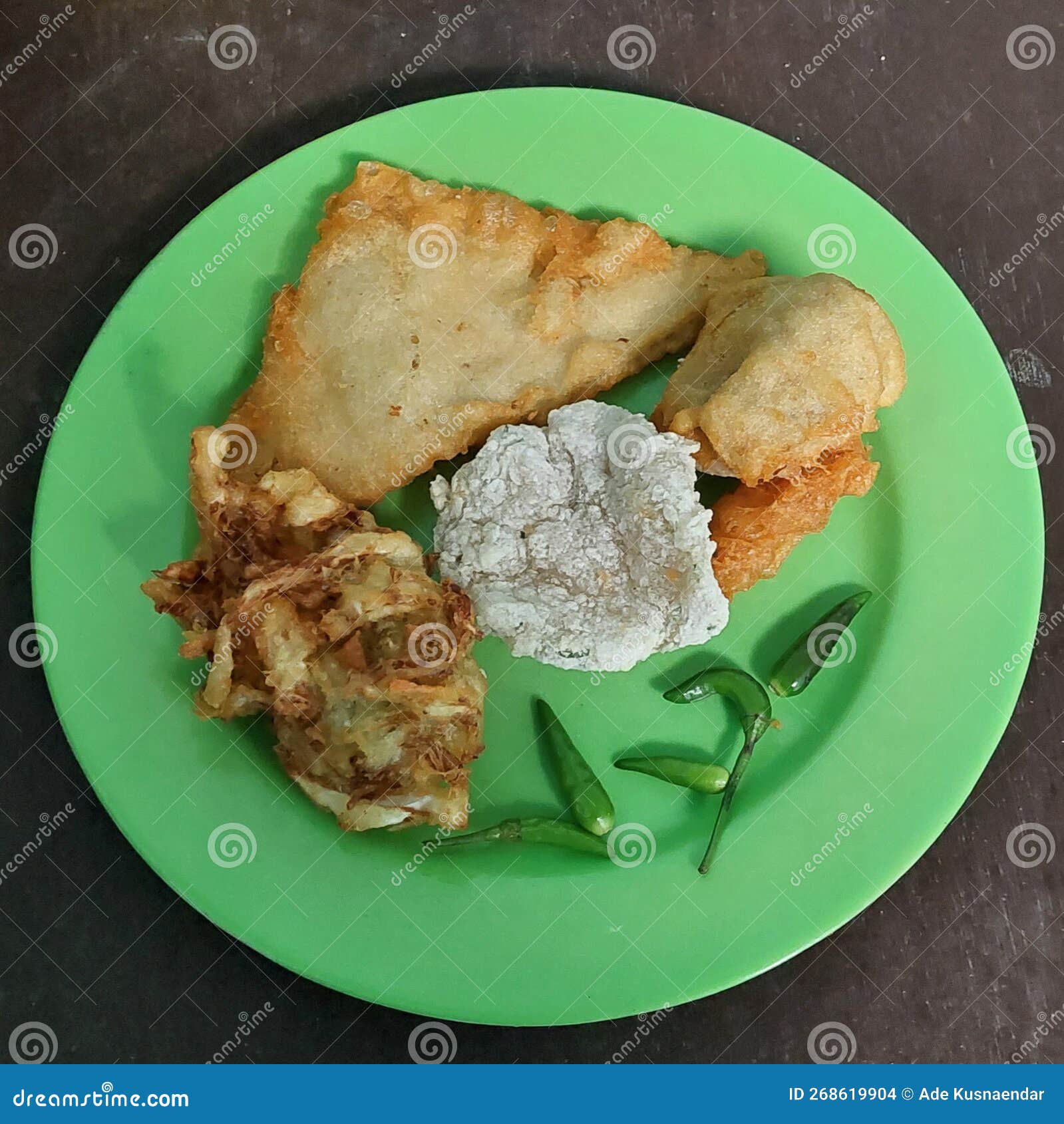 Indonesian Street Food Called Gorengan Stock Photo - Image of cuisine