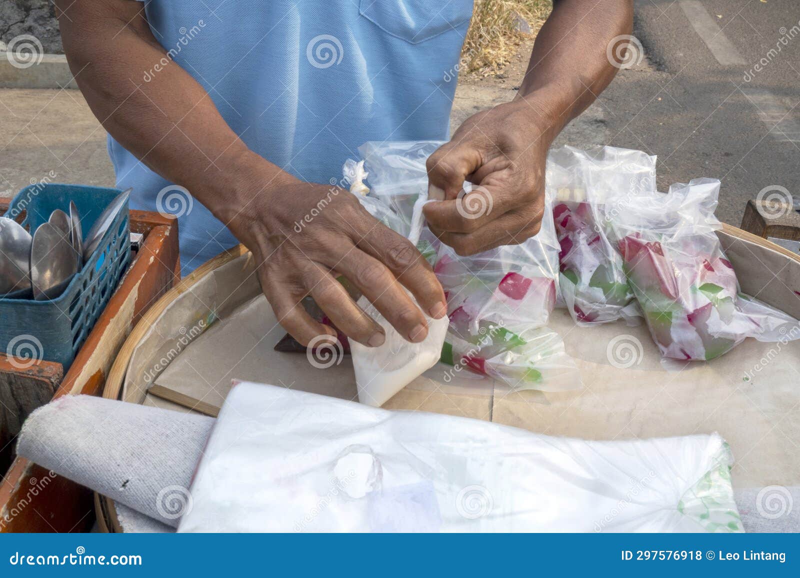 Indonesian street food stock photo. Image of cuisine - 297576918