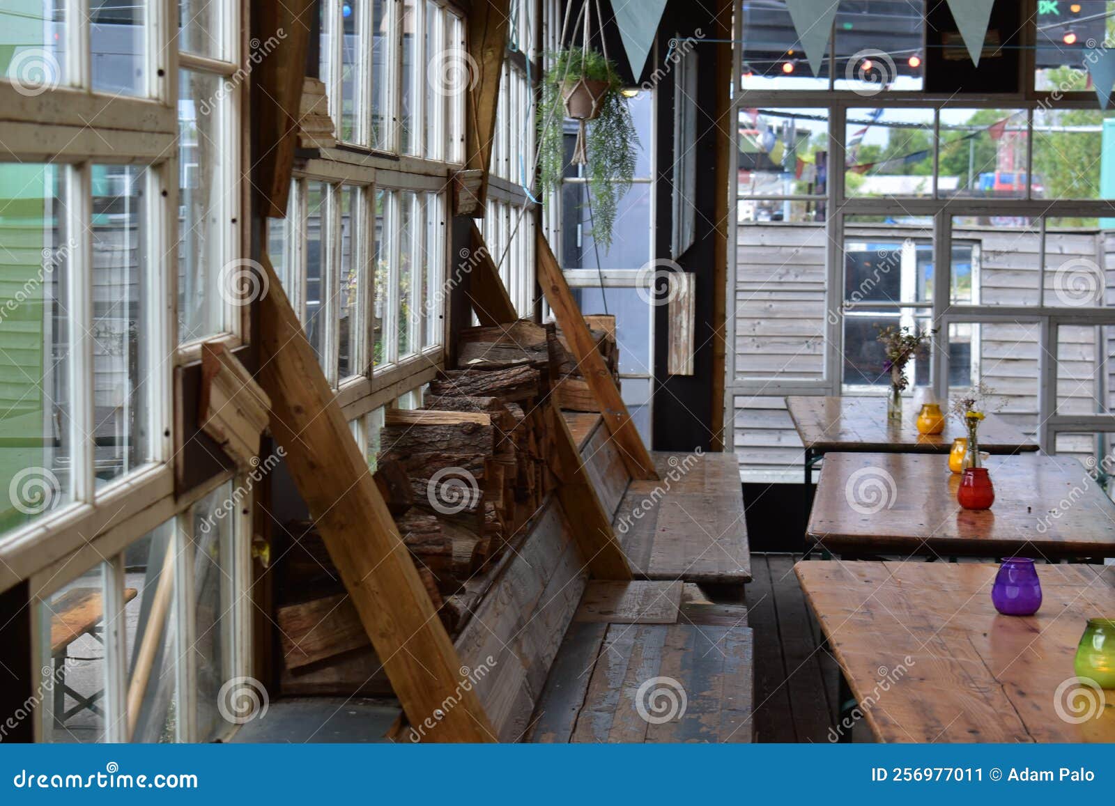 Indoor Seating in a Bar Copenhagen Stock Image Image of streetfood