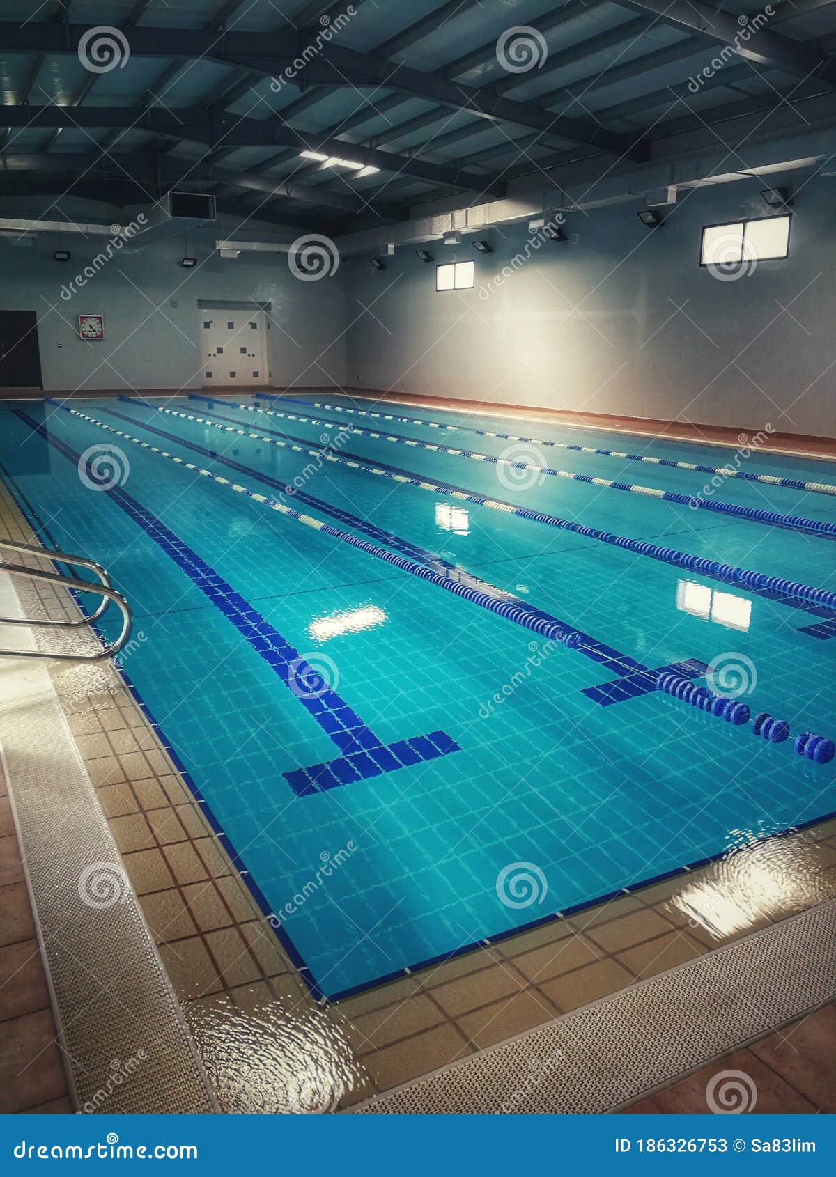 25 Meters Indoor Swimming Pool in Sultan Qaboos Sports Complex , Muscat  Oman Stock Image - Image of sports, swimming: 186326753