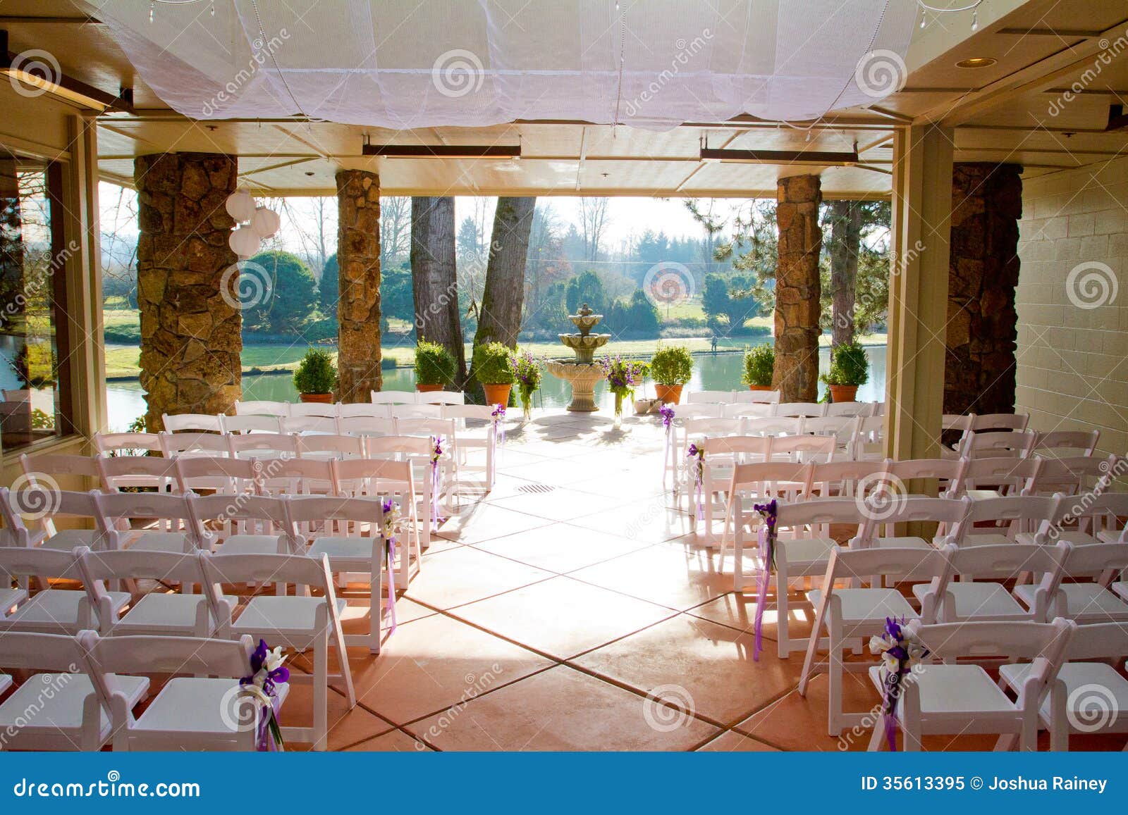 Indoor Wedding Venue Royalty Free Stock Photo  Image: 35613395