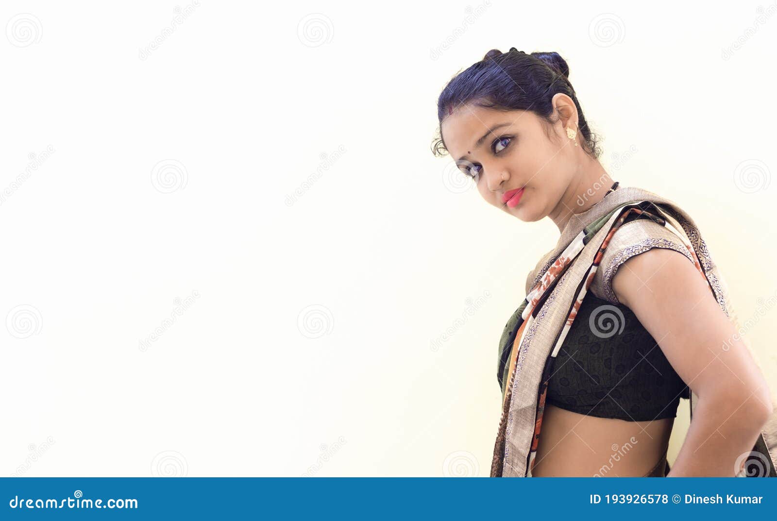 Young Indian Woman, Beautiful, Hindu, Gorgeous Stock Photo - Image of arab,  asian: 193926578