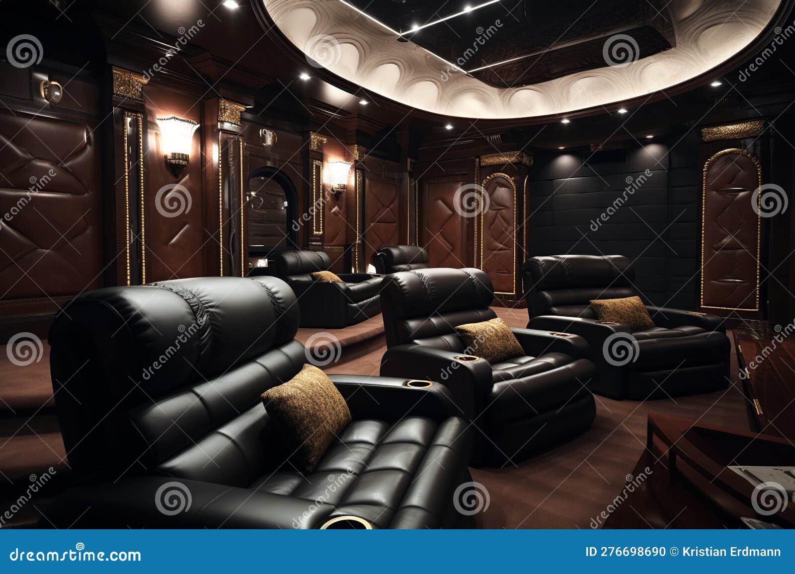 Opulent Home Theater Ultimate Entertainment Experience, Comfortable