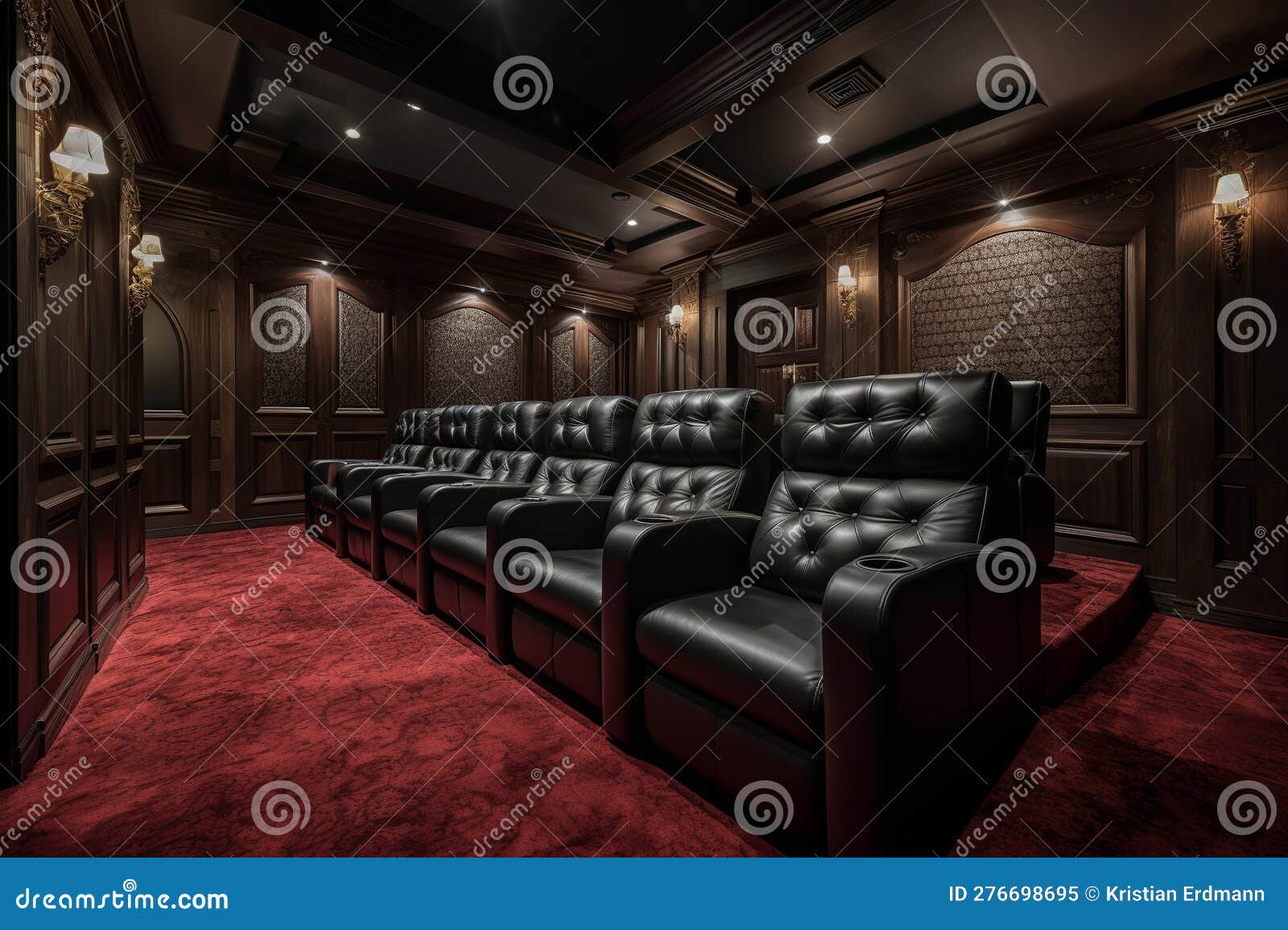Opulent Home Theater Ultimate Entertainment Experience, Comfortable