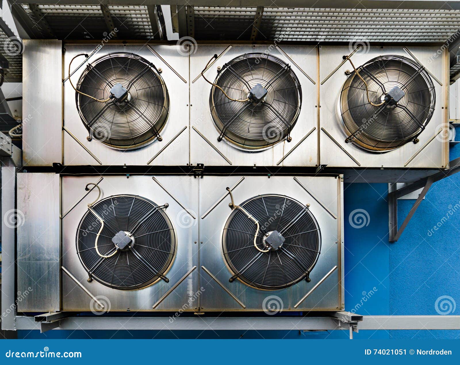 Industrial Air Conditioning Units. Stock Image Image of energy