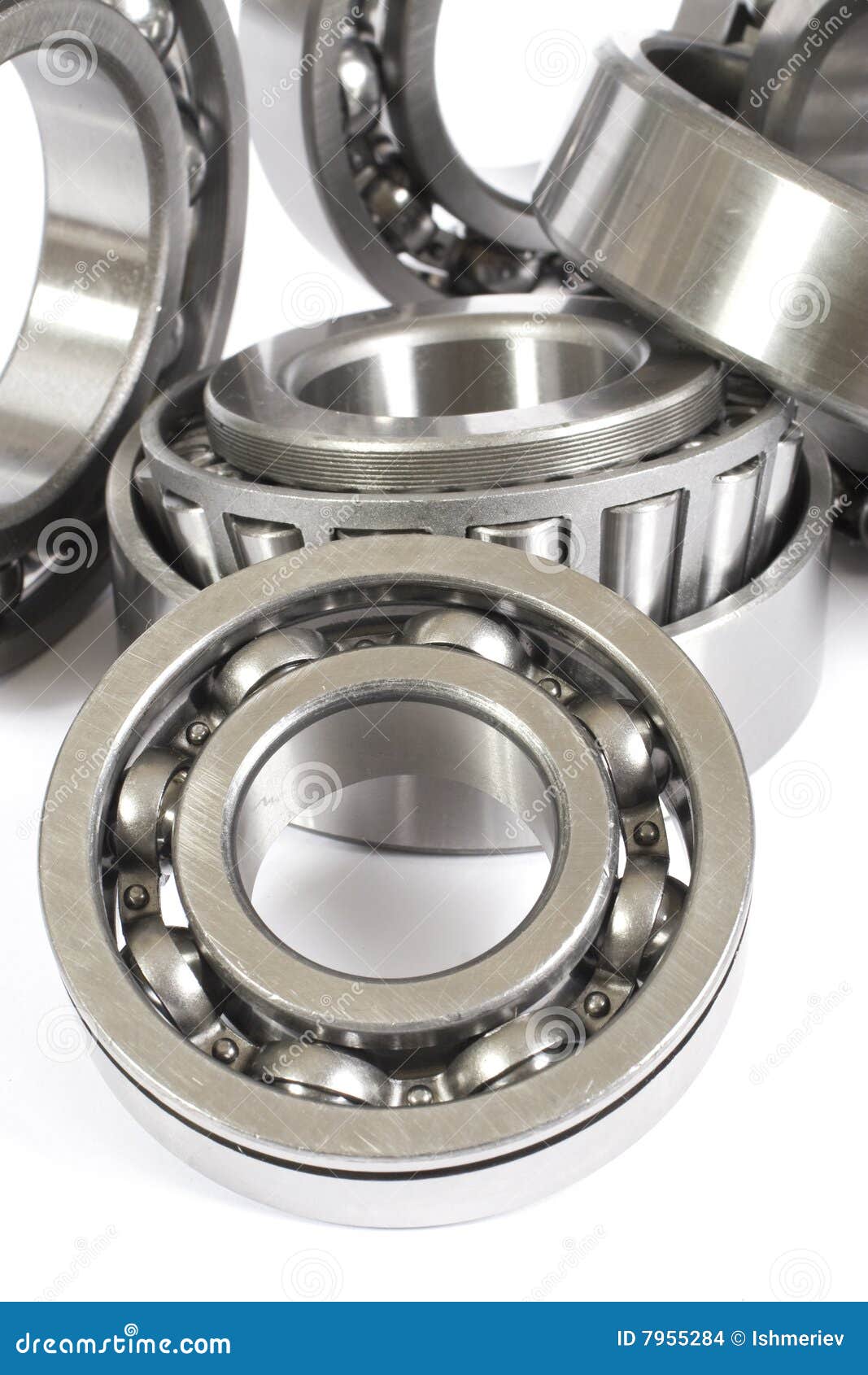 Industrial bearings stock photo. Image of machinery, industrial 7955284