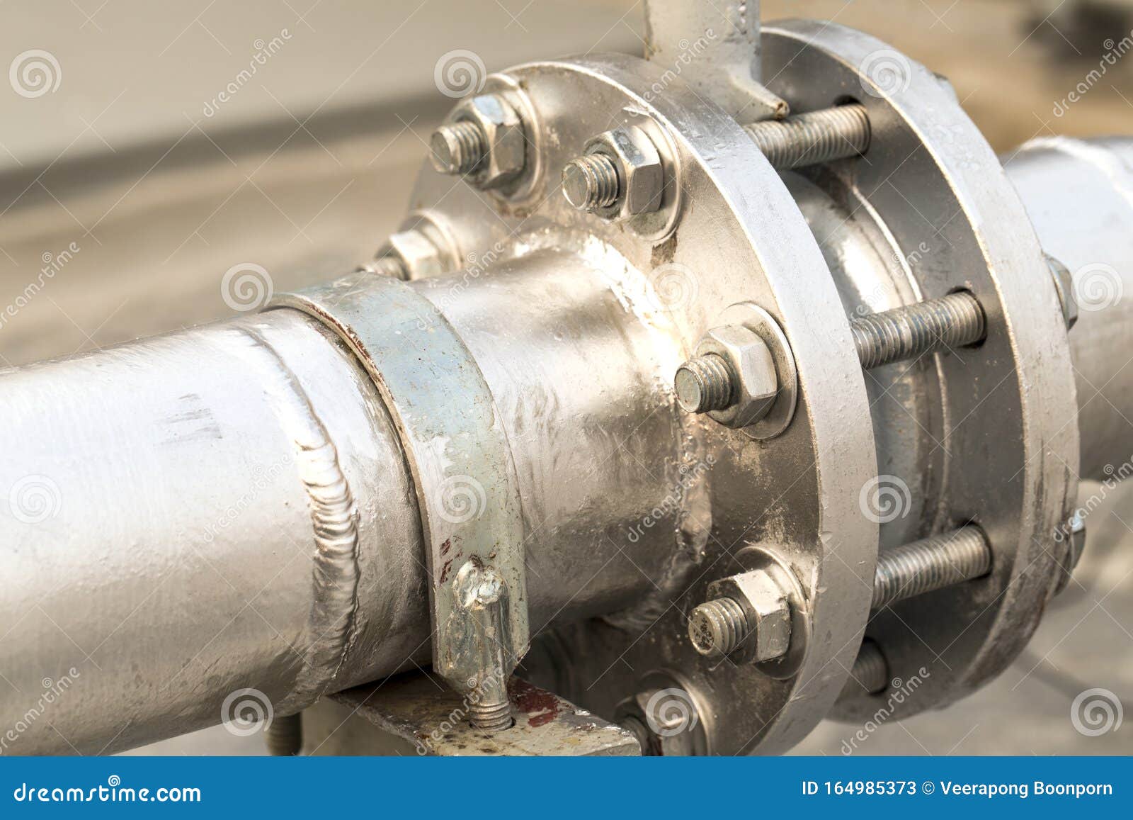 Industrial Big Water Pipes Modern Automatic System Protection and Control Stock Image Image of