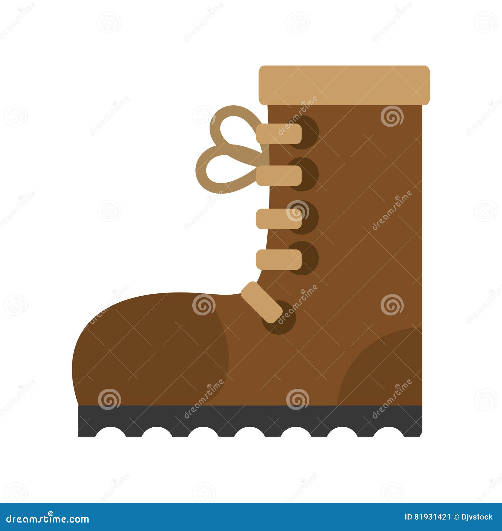 Industrial Boot Safety Worker Industrial Stock Vector - Illustration of ...