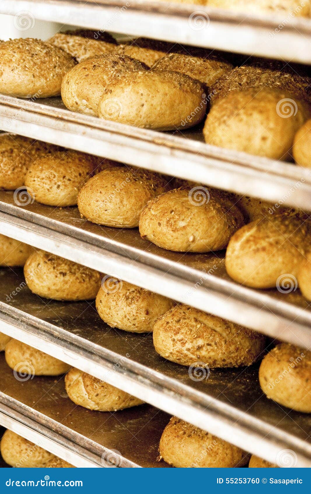 Industrial bread bakery stock photo. Image of plant, industrial 55253760