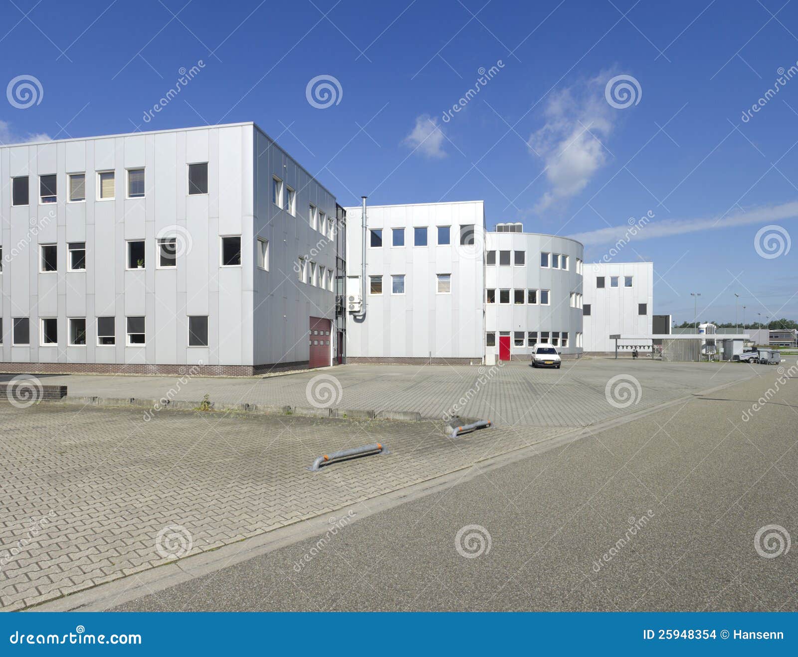 Industrial building stock photo. Image of corporation 25948354