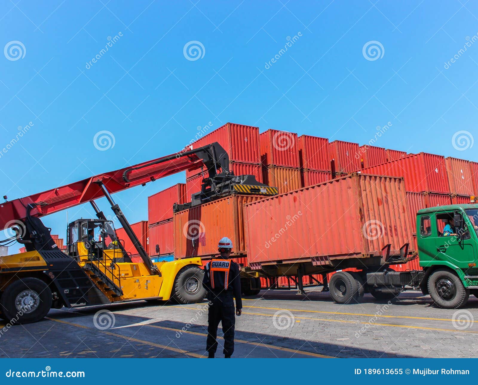 Industrial and Commercial Port Activities, Loading Export Import