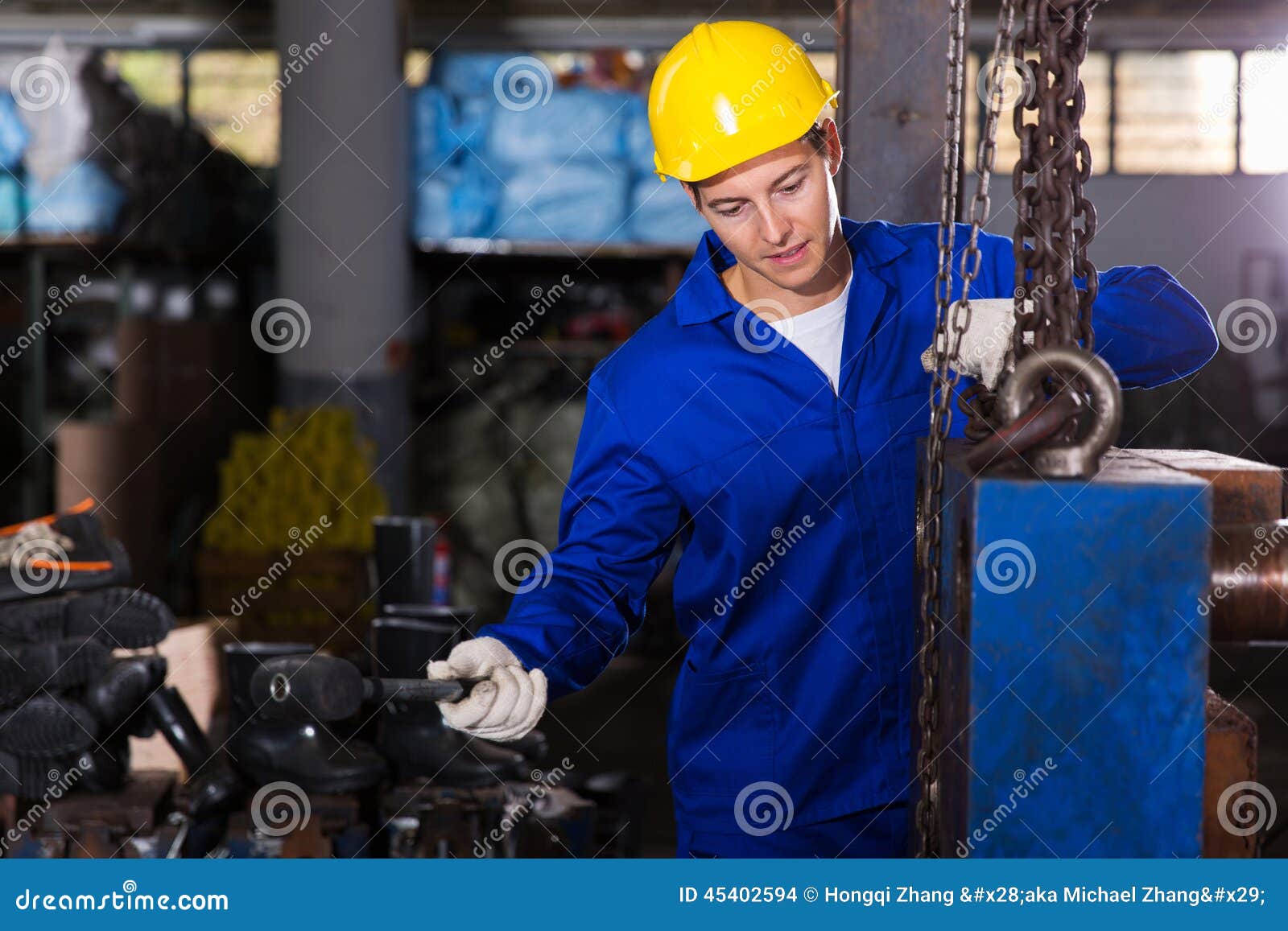 Industrial Craftsman Working Stock Photo Image of caucasian, carrying