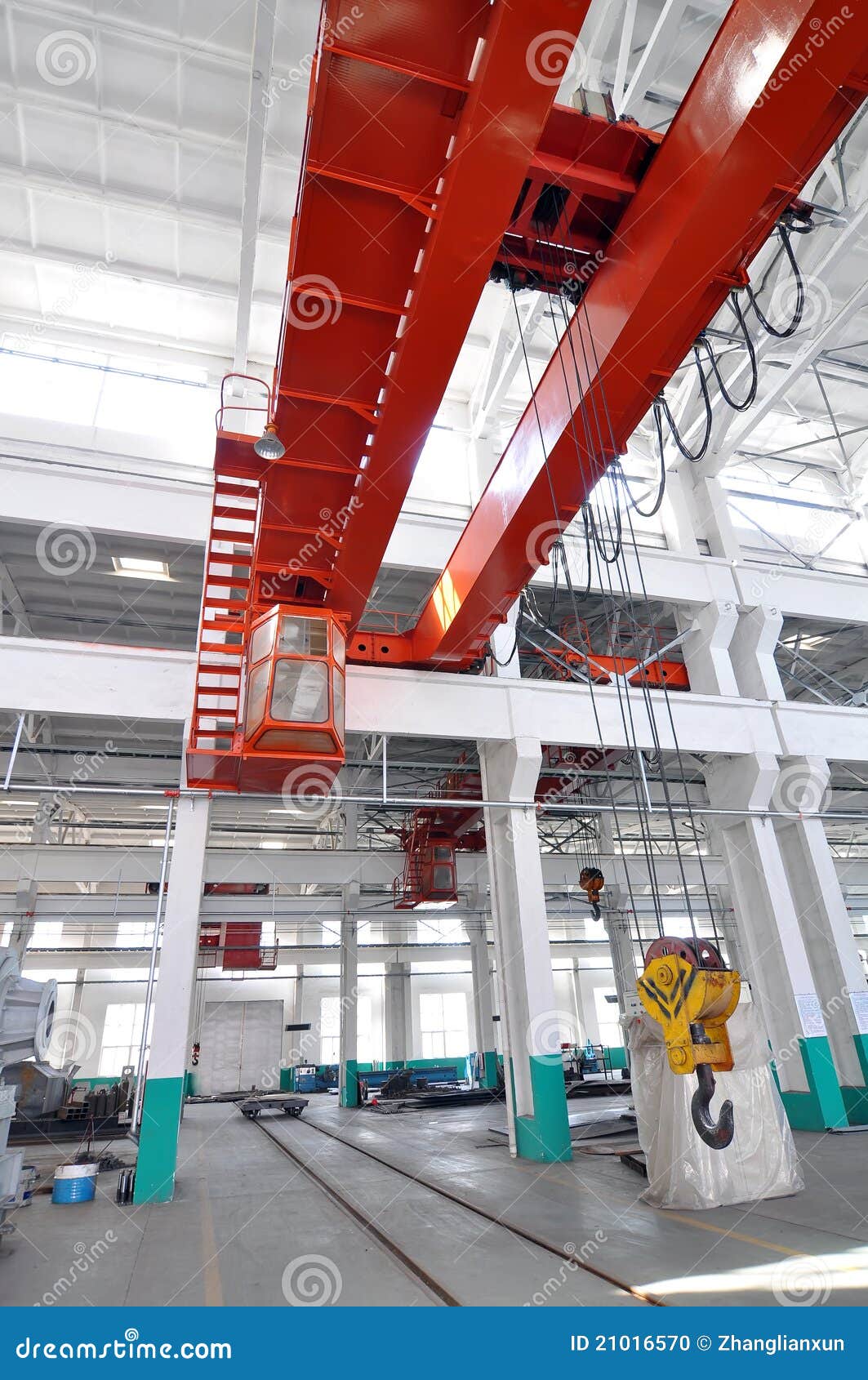 Industrial Crane stock photo. Image of plant, heavy, lift 21016570