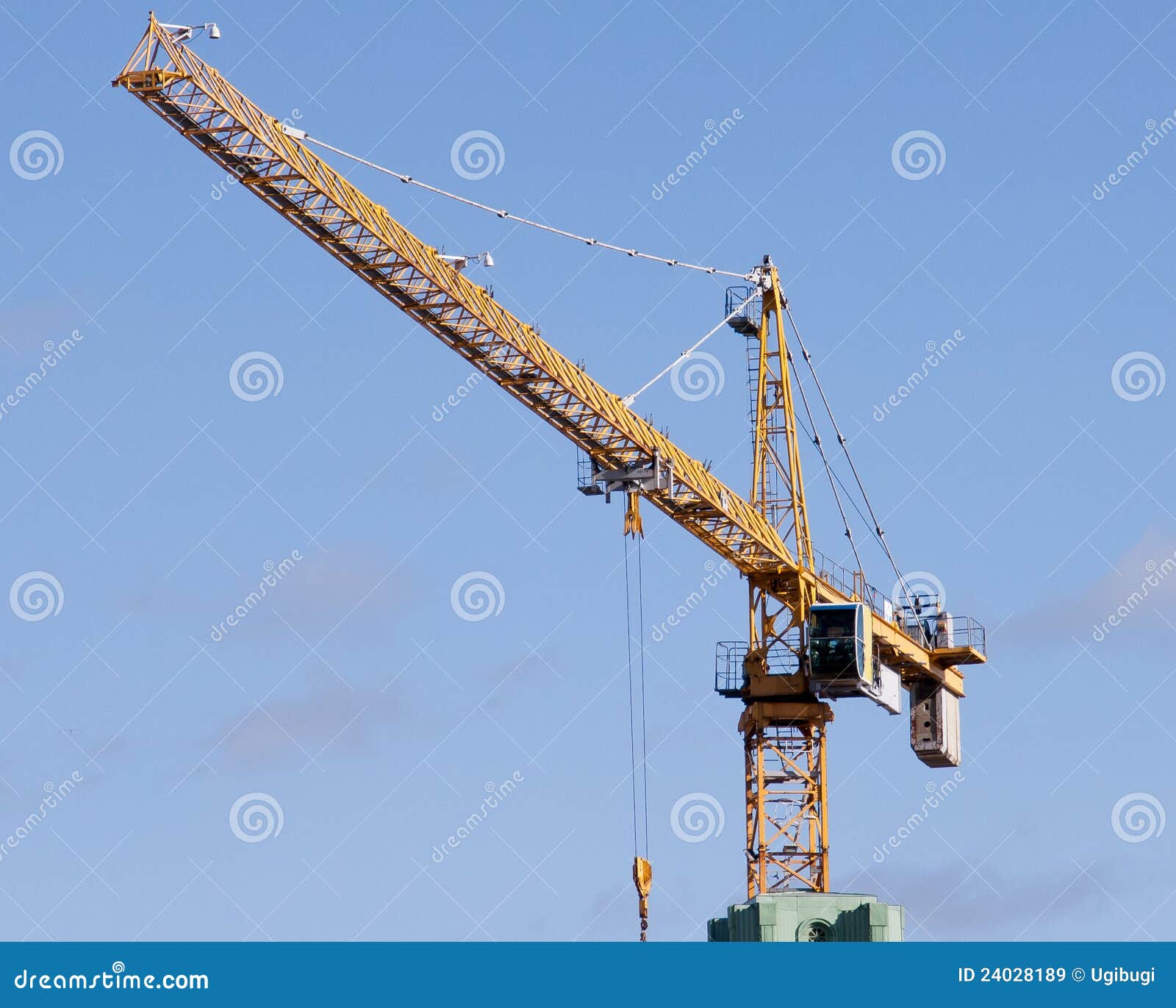 Industrial crane stock image. Image of heavy, huge, industrial 24028189