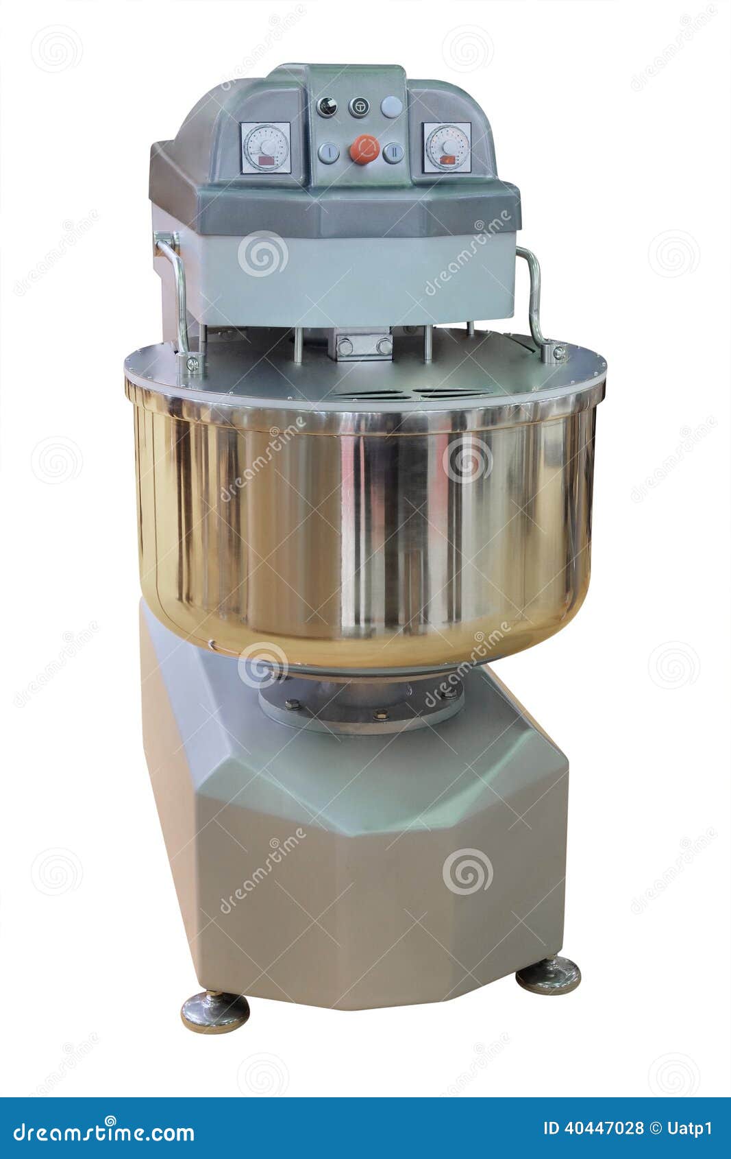 Industrial dough mixer stock photo. Image of machinery 40447028