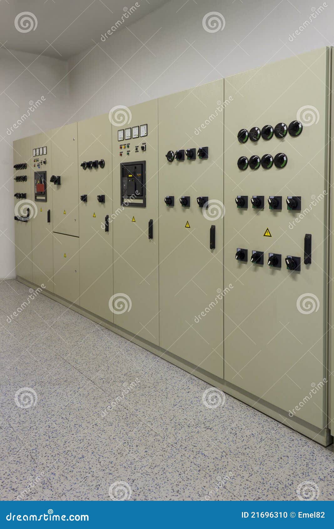 Industrial Electrical Energy Distribution Stock Photo Image of