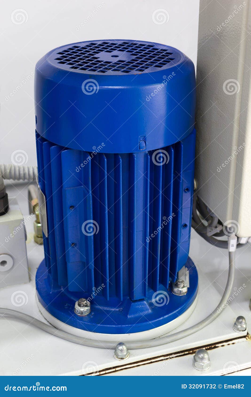 Industrial Electrical Motor Stock Photo Image of rotating, machine