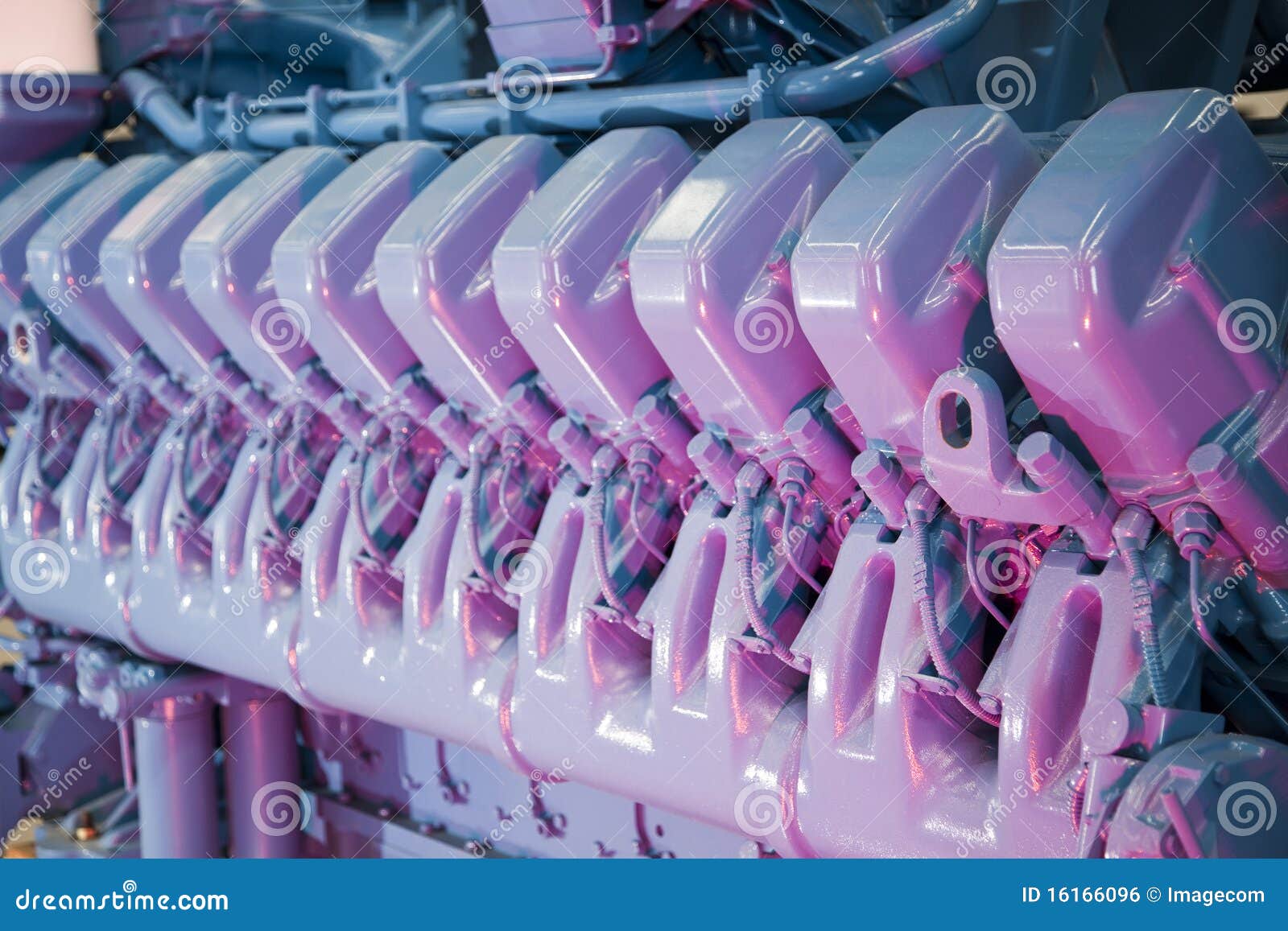 Industrial engine stock photo. Image of industrial, closeup 16166096