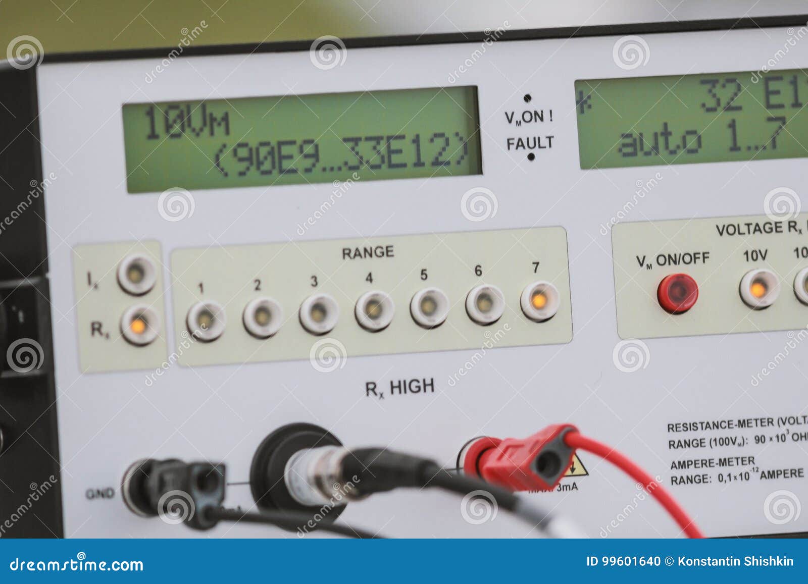 Industrial Equipment System Management Panel Stock Photo Image of