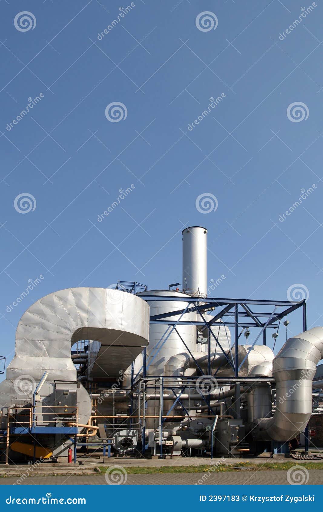 Industrial facilities stock image. Image of devices, construction 2397183