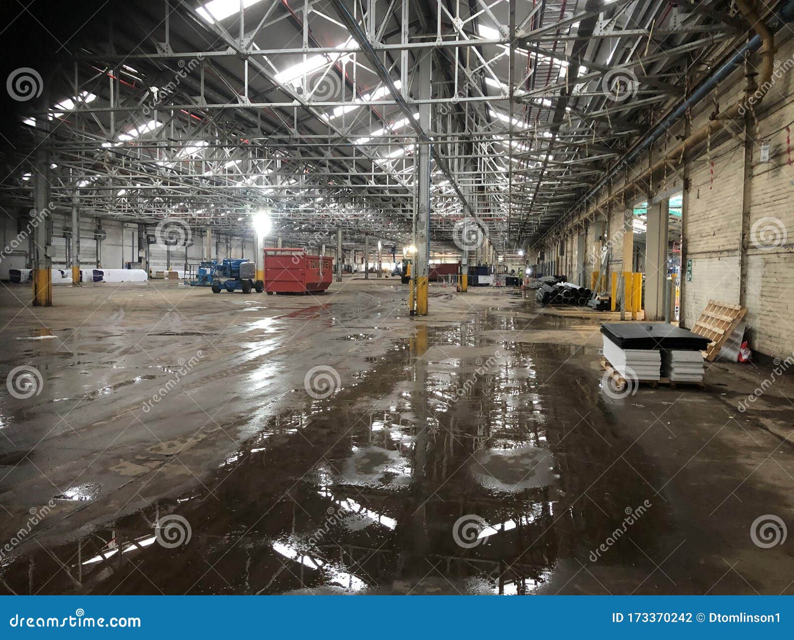 Industrial Facility Refurbishment Editorial Photography Image of