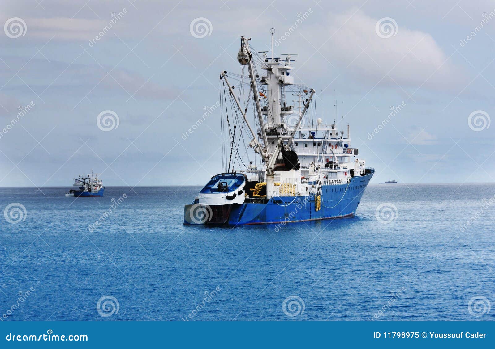 industrial fishing vessel