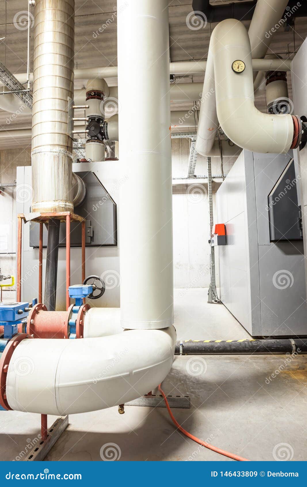 Industrial gas burners stock image. Image of fuel, appliance 146433809